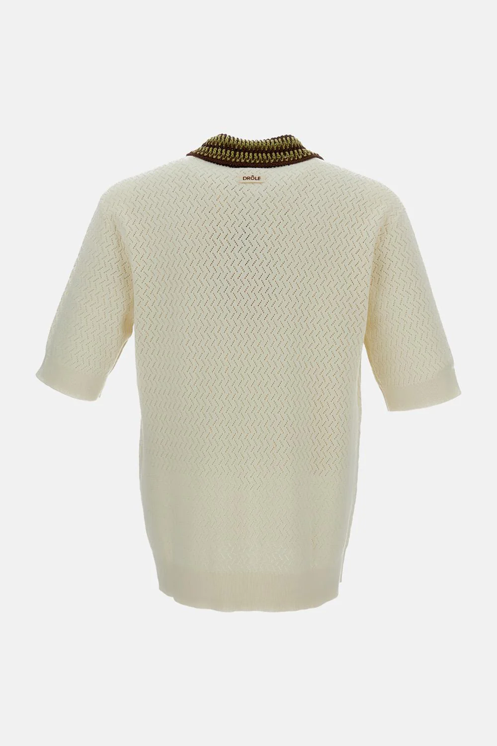 POLO IN MAGLIA AJOURÉ D MIROIR - Image 2