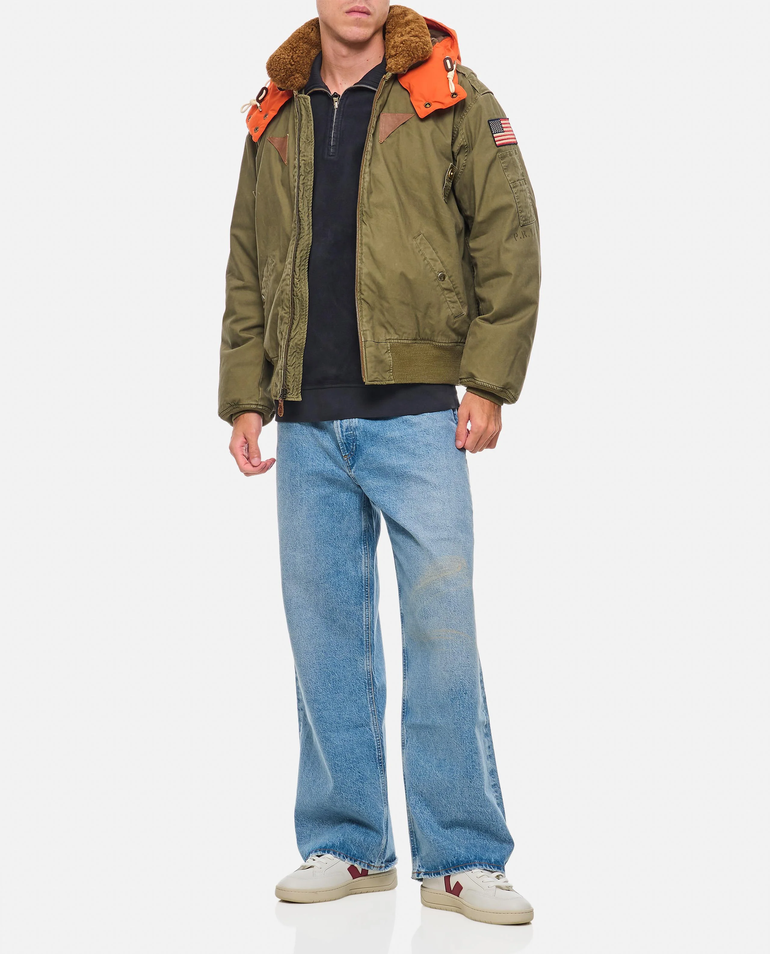 BOMBER CON CAPPUCCIO - Image 2