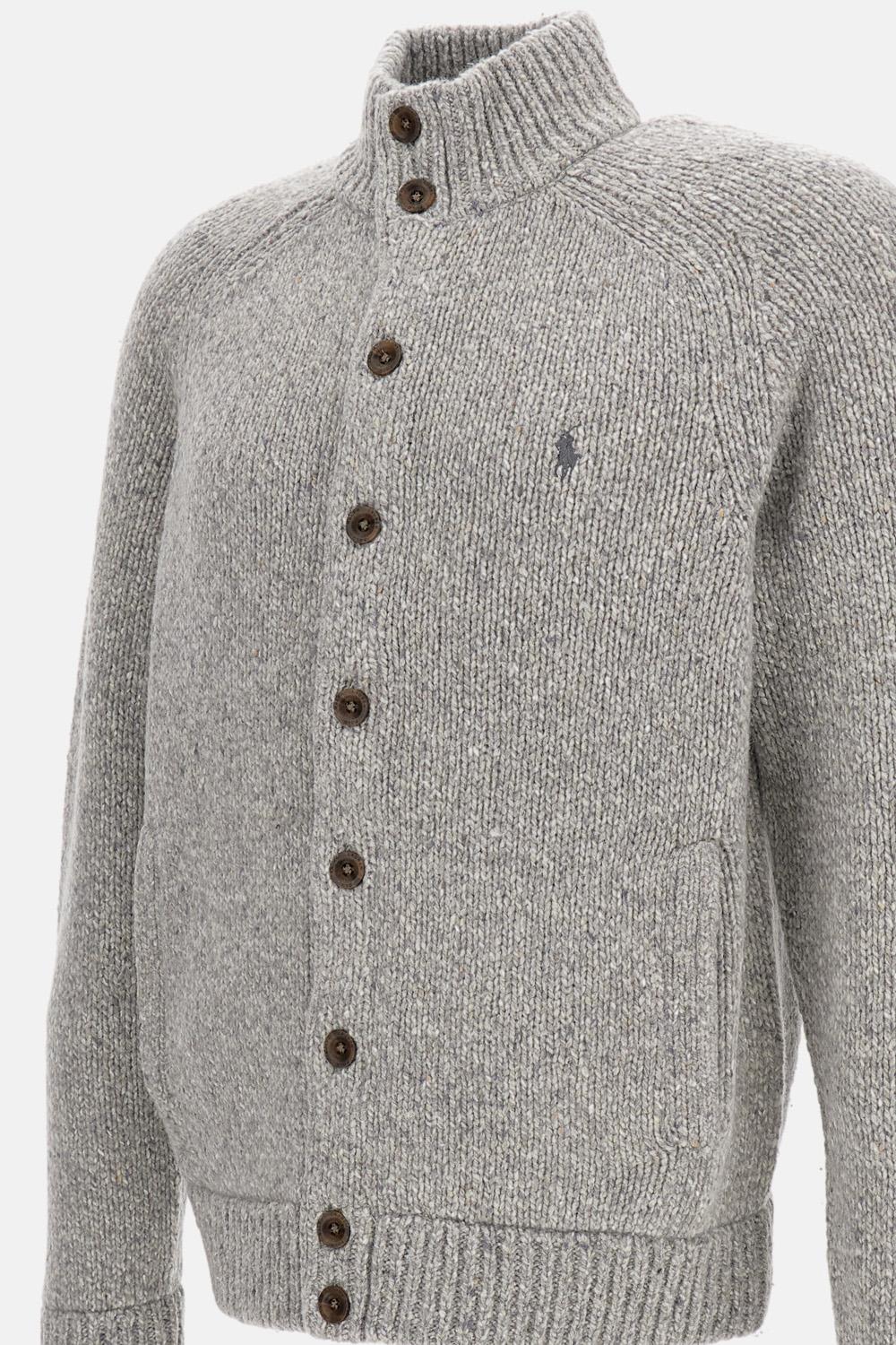 CARDIGAN CON BOTTONI A MANICHE LUNGHE - Image 3