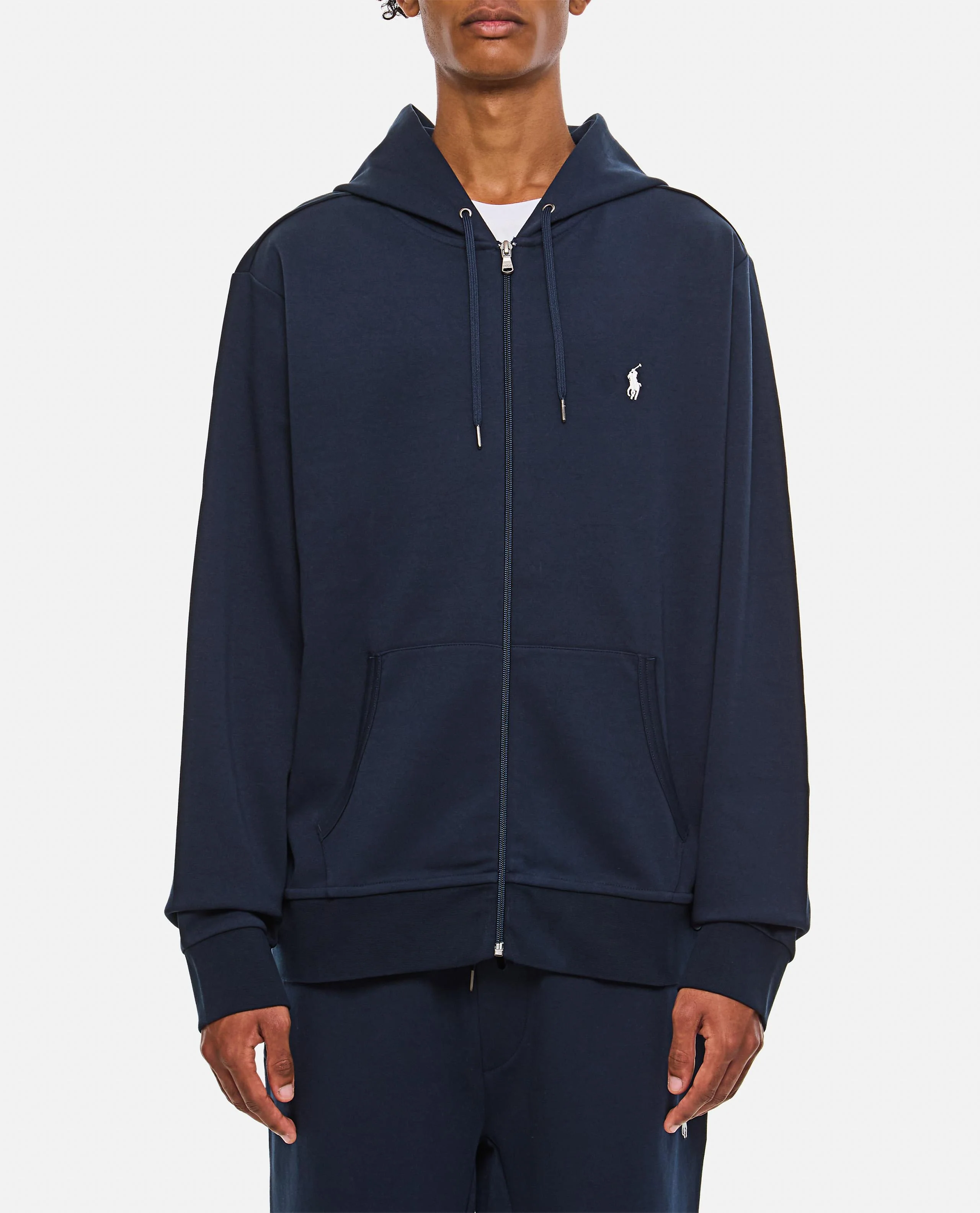 FELPA FUL ZIP CAPPUCCIO