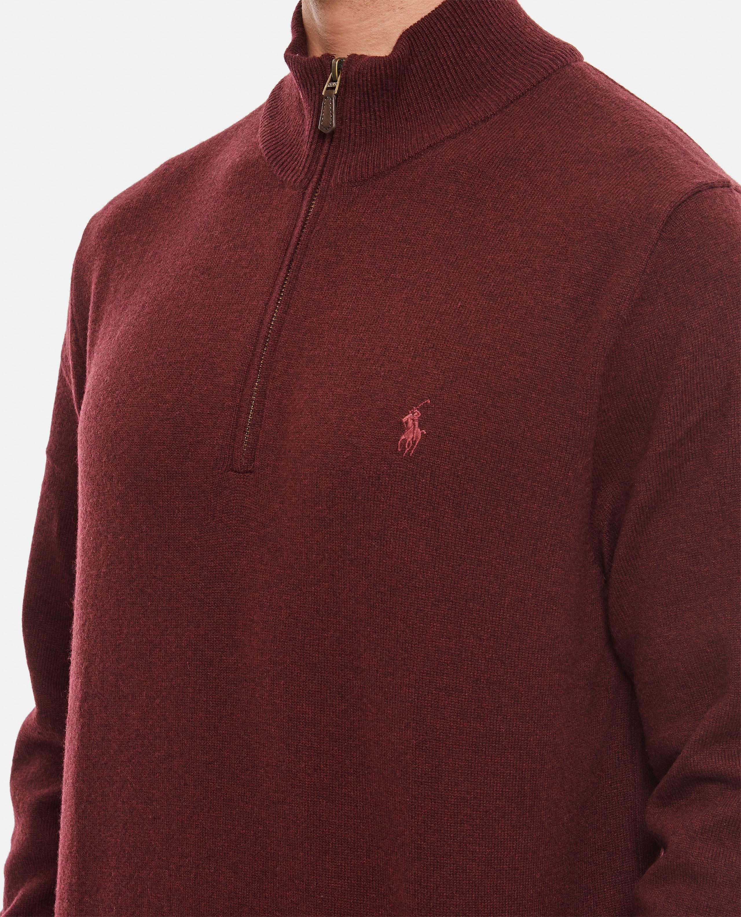 MAGLIA IN LANA CON ZIP - Image 4