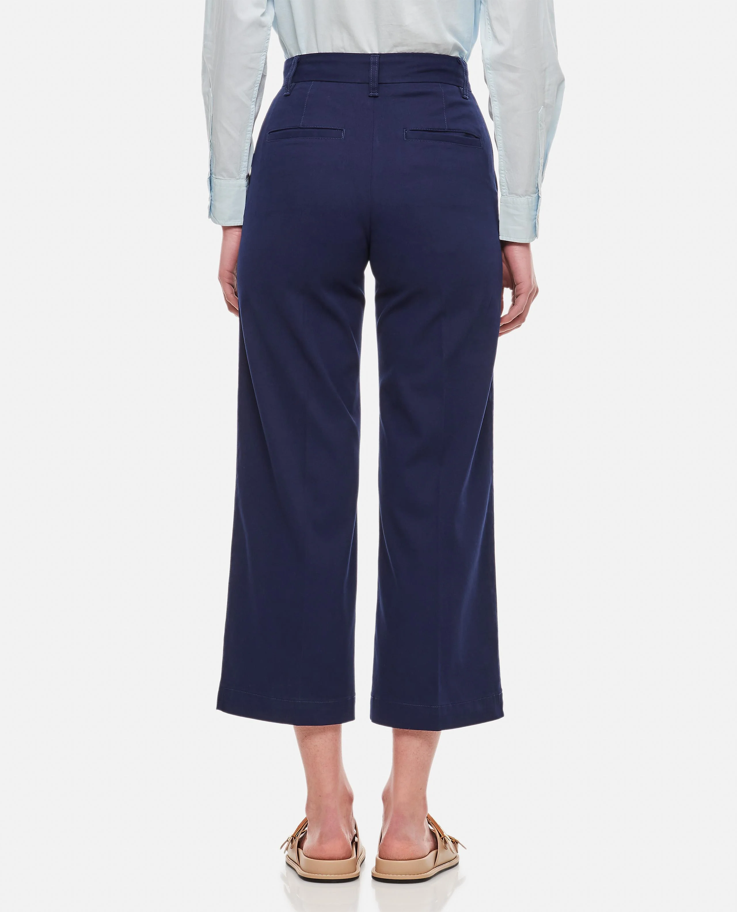PANTALONI CHINO A GAMBA LARGA - Image 3