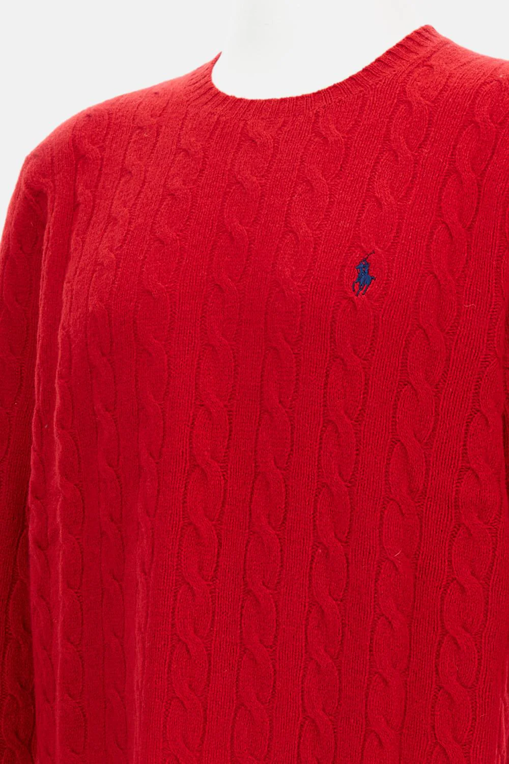 PULLOVER IN MAGLIA INTRECCIATA MISTO CASHMERE E LANA - Image 4