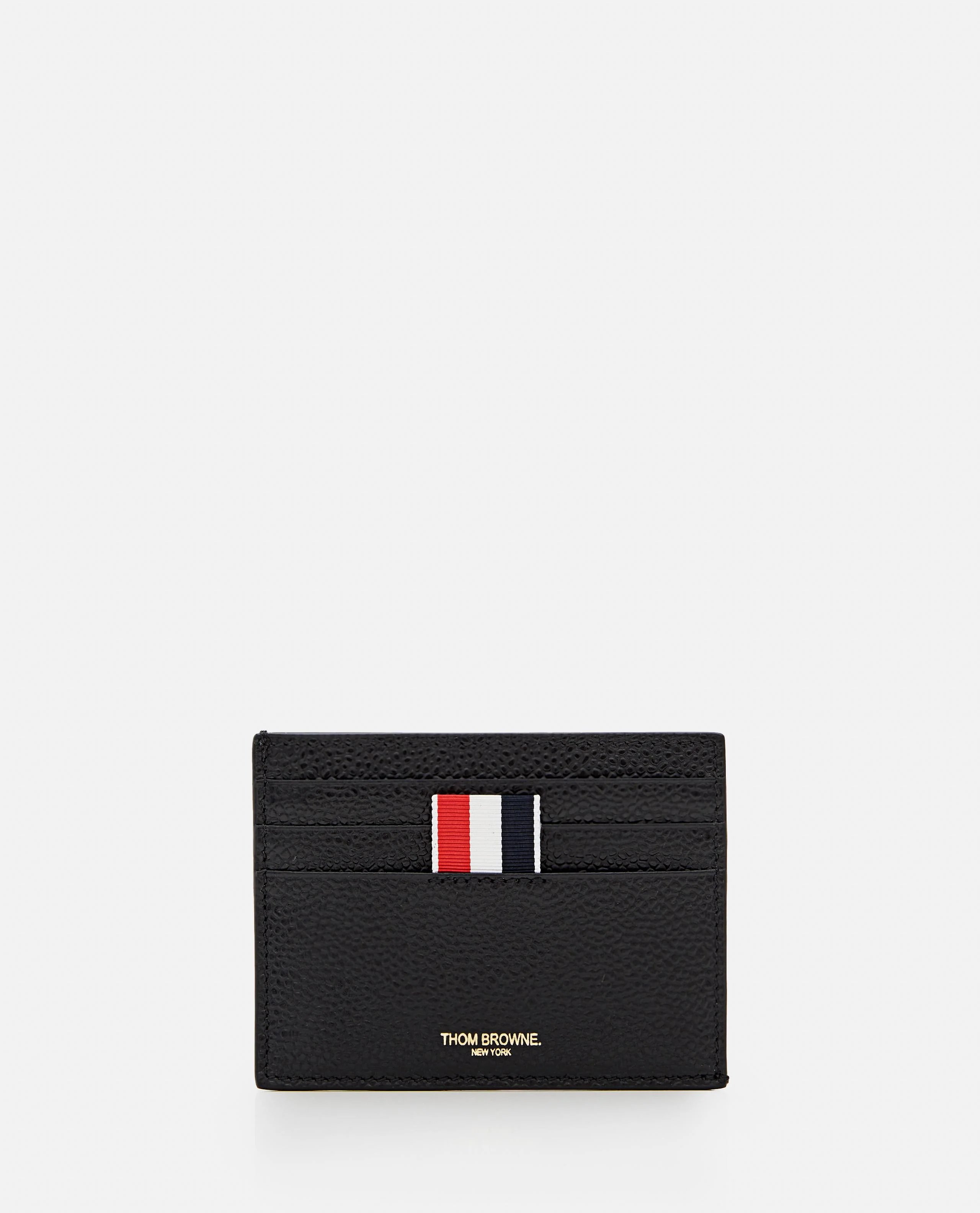 PORTACARTE NERO IN PELLE