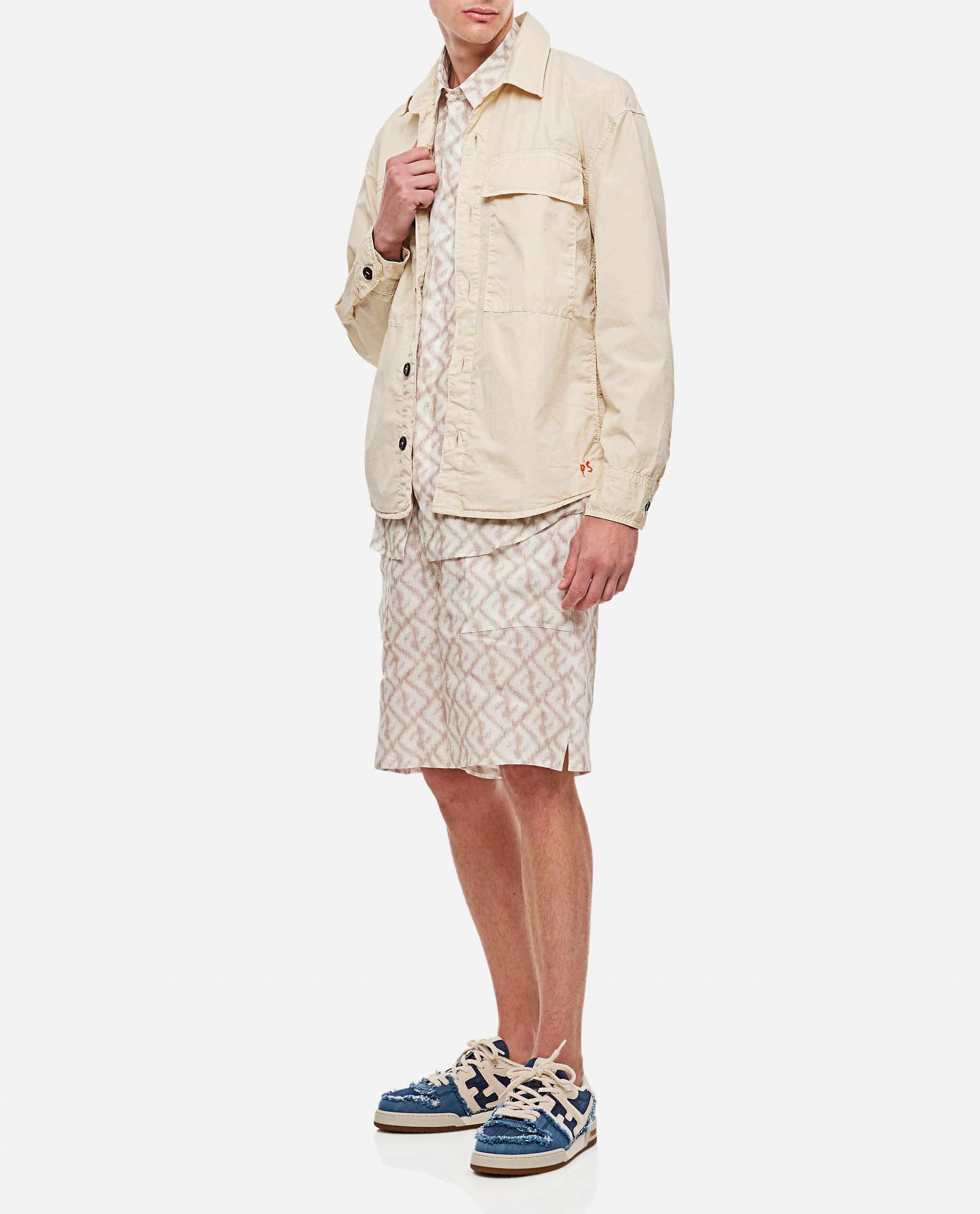 CAMICIA TACK P'S STONE DY IN NYLON DI COTONE - Image 2
