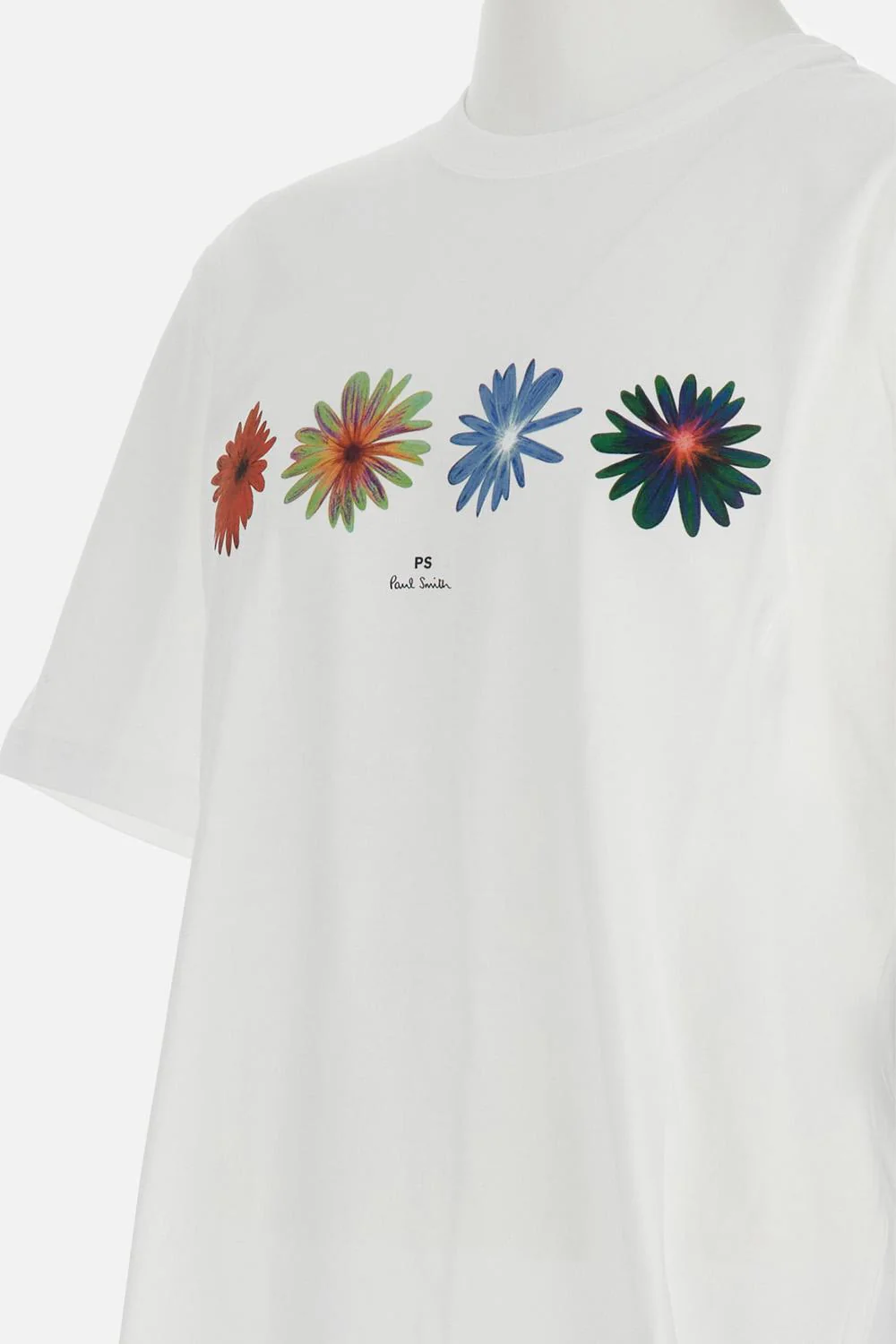 T-SHIRT CASUAL FIT A FIORI - Image 3