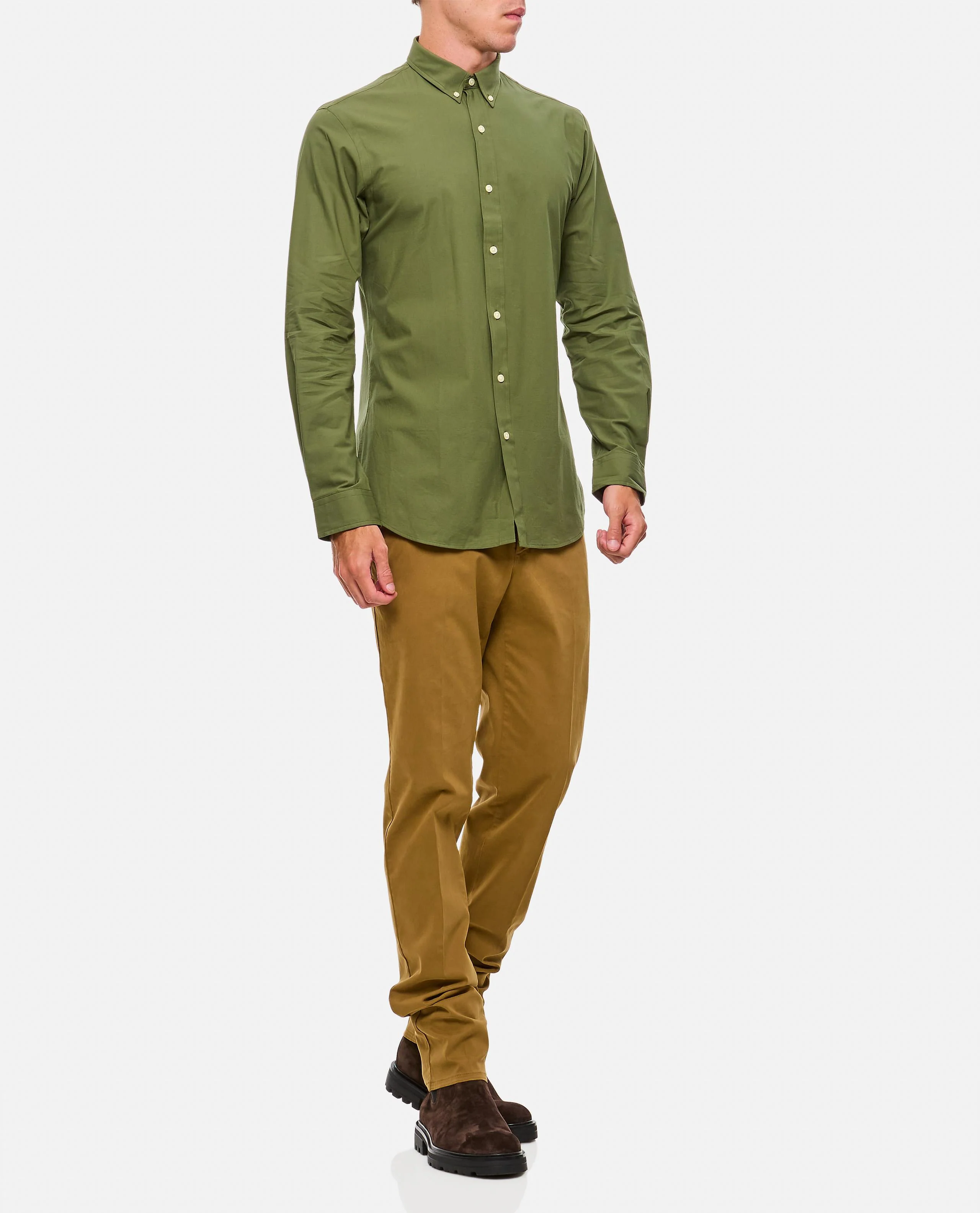 PANTALONI SLIM IN COTONE - Image 2
