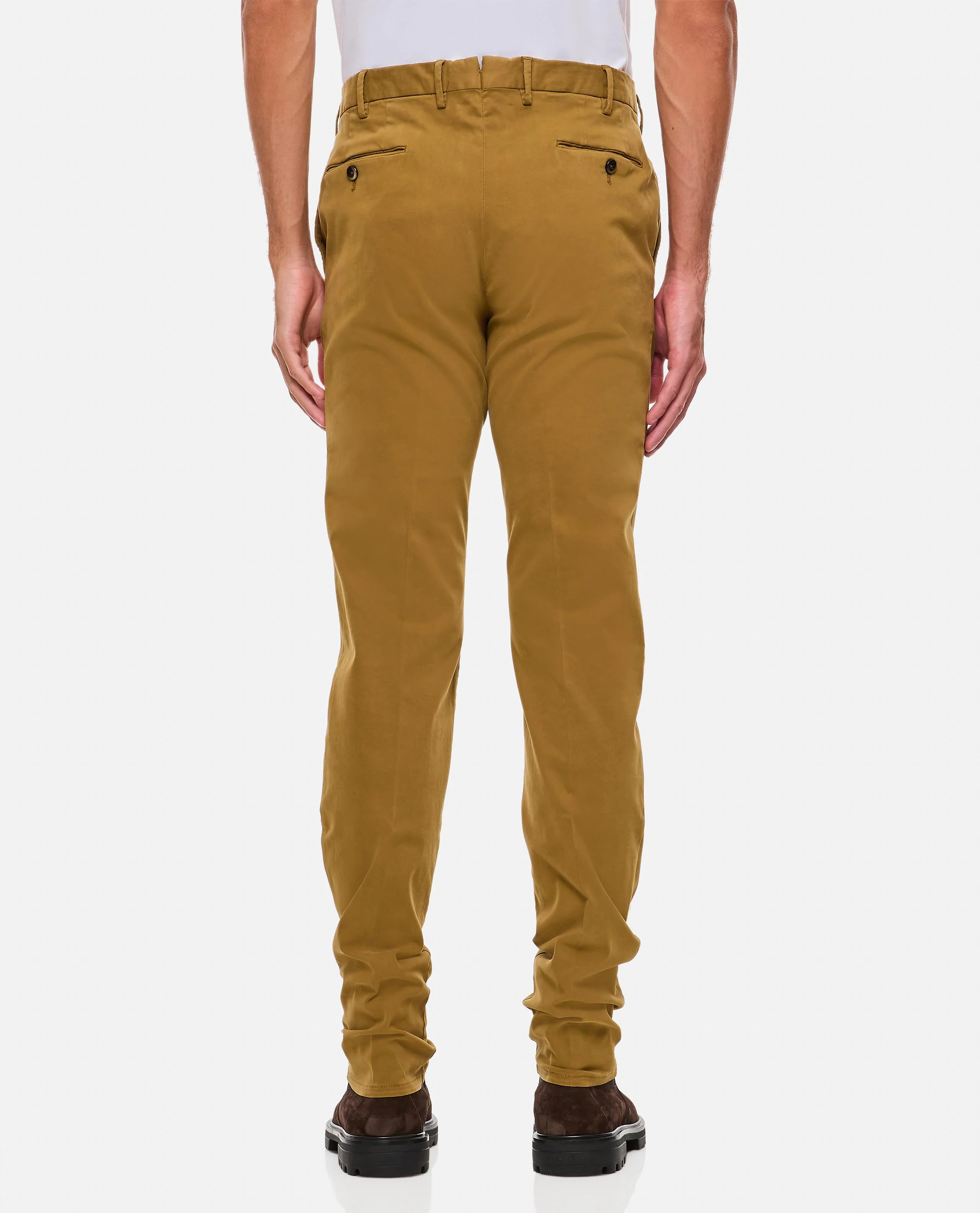 PANTALONI SLIM IN COTONE - Image 3