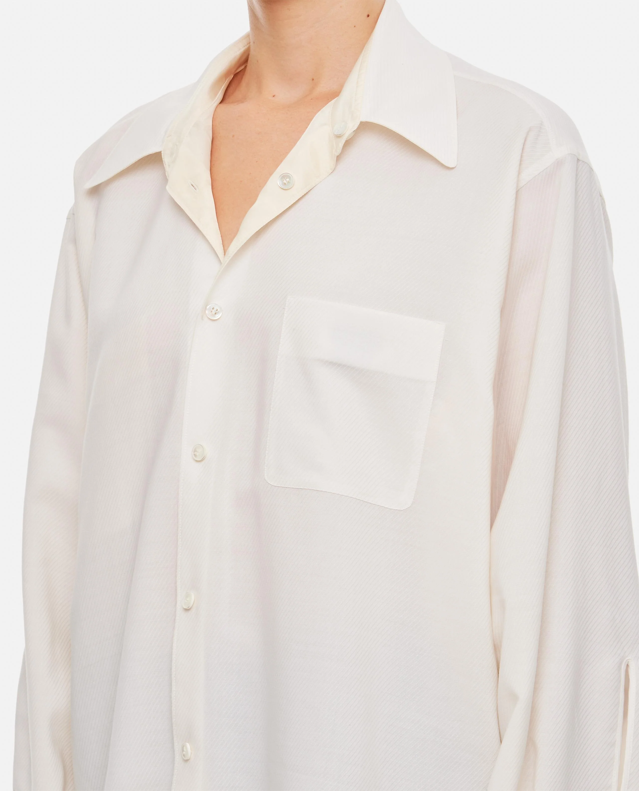 CAMICIA REVERSIBILE CON BOTTONI - Image 4