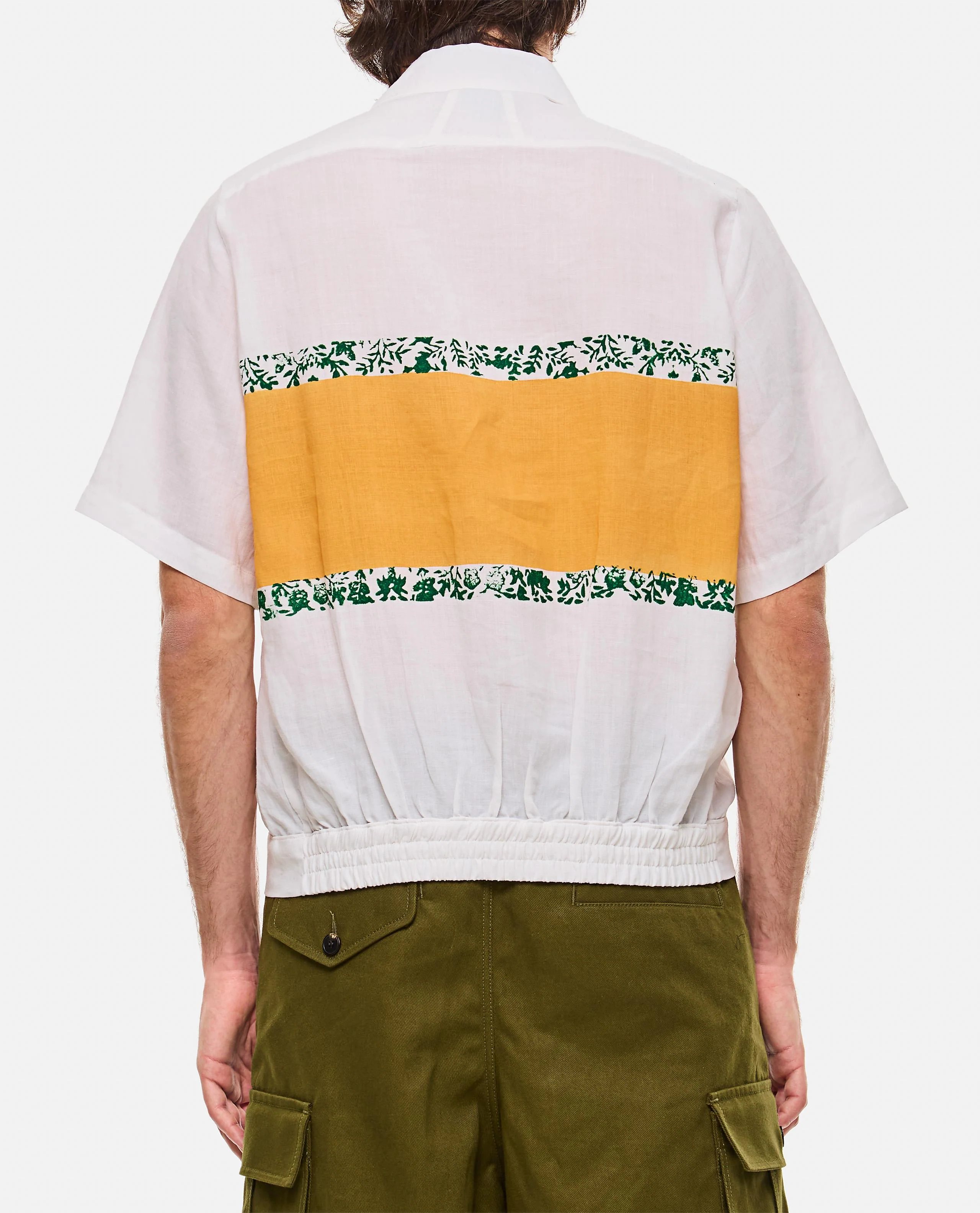 CAMICIA IN LINO COTONE CUBANO RHUDE - Image 3