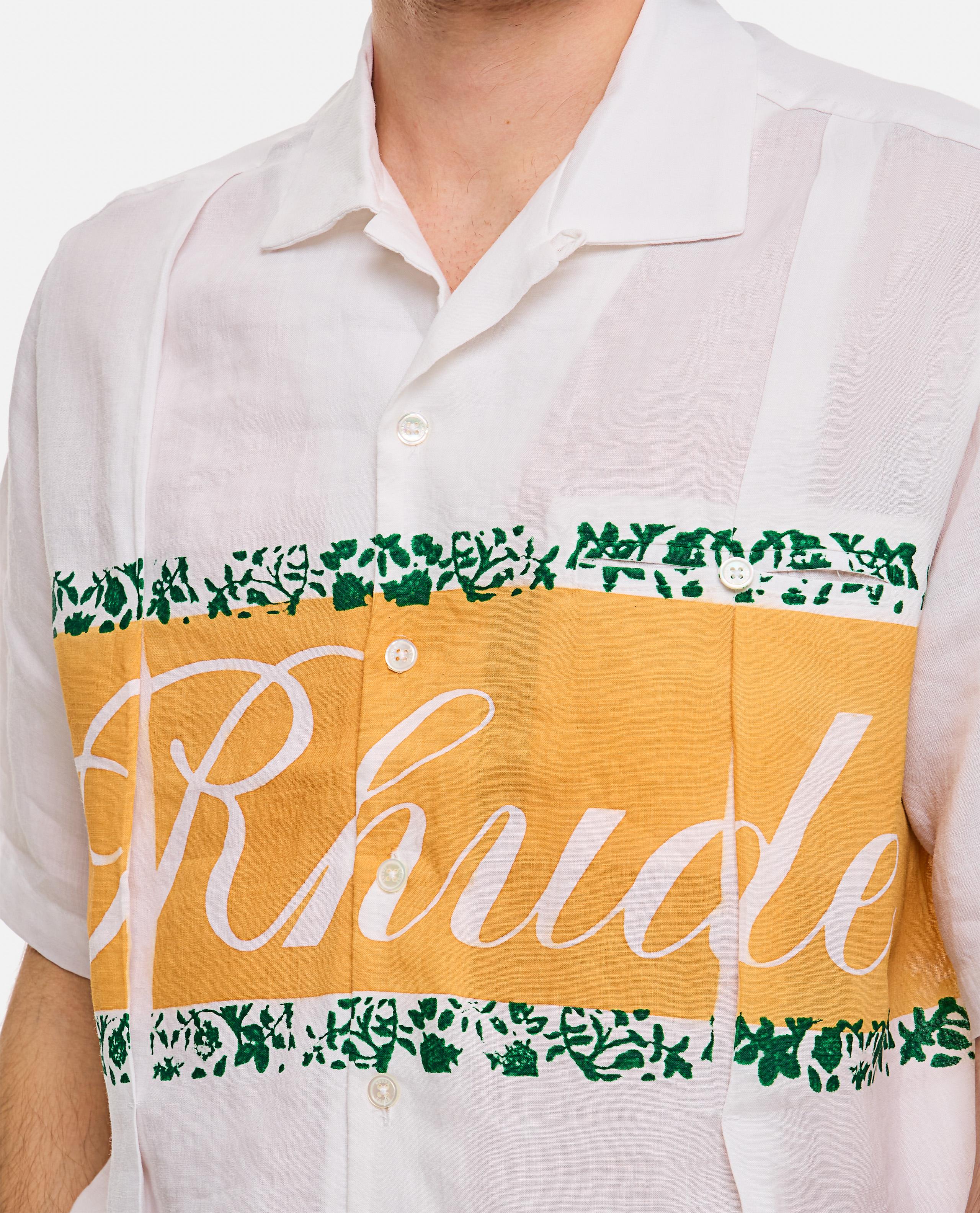 CAMICIA IN LINO COTONE CUBANO RHUDE - Image 4