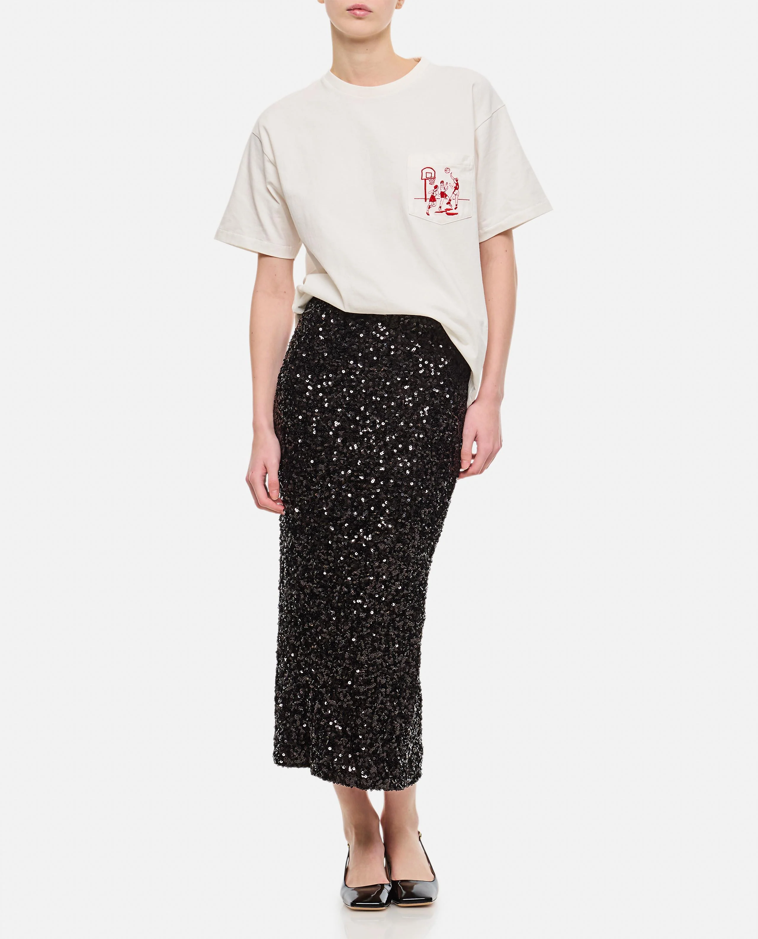 GONNA MIDI CON PAILLETTES - Image 2