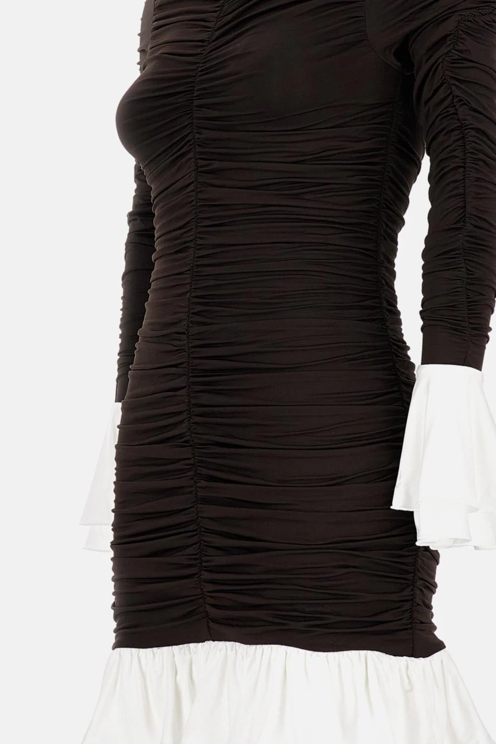 MINI RUCHED DRESS - Image 4