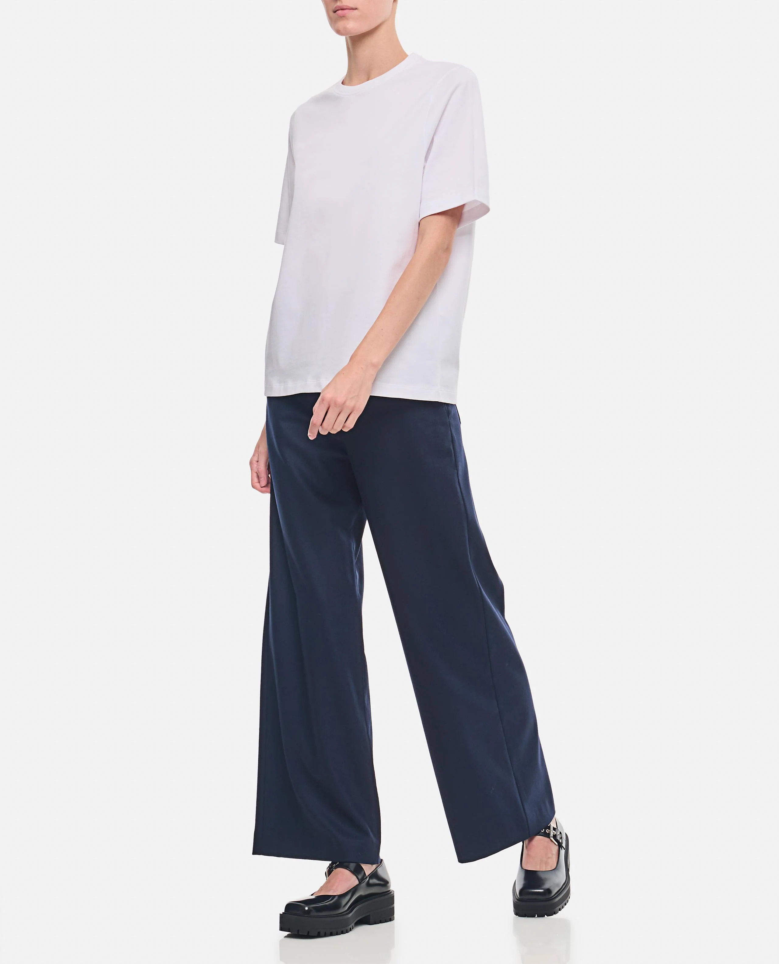 ERMES PANTALONE IN LANA 5 TASCHE - Image 2