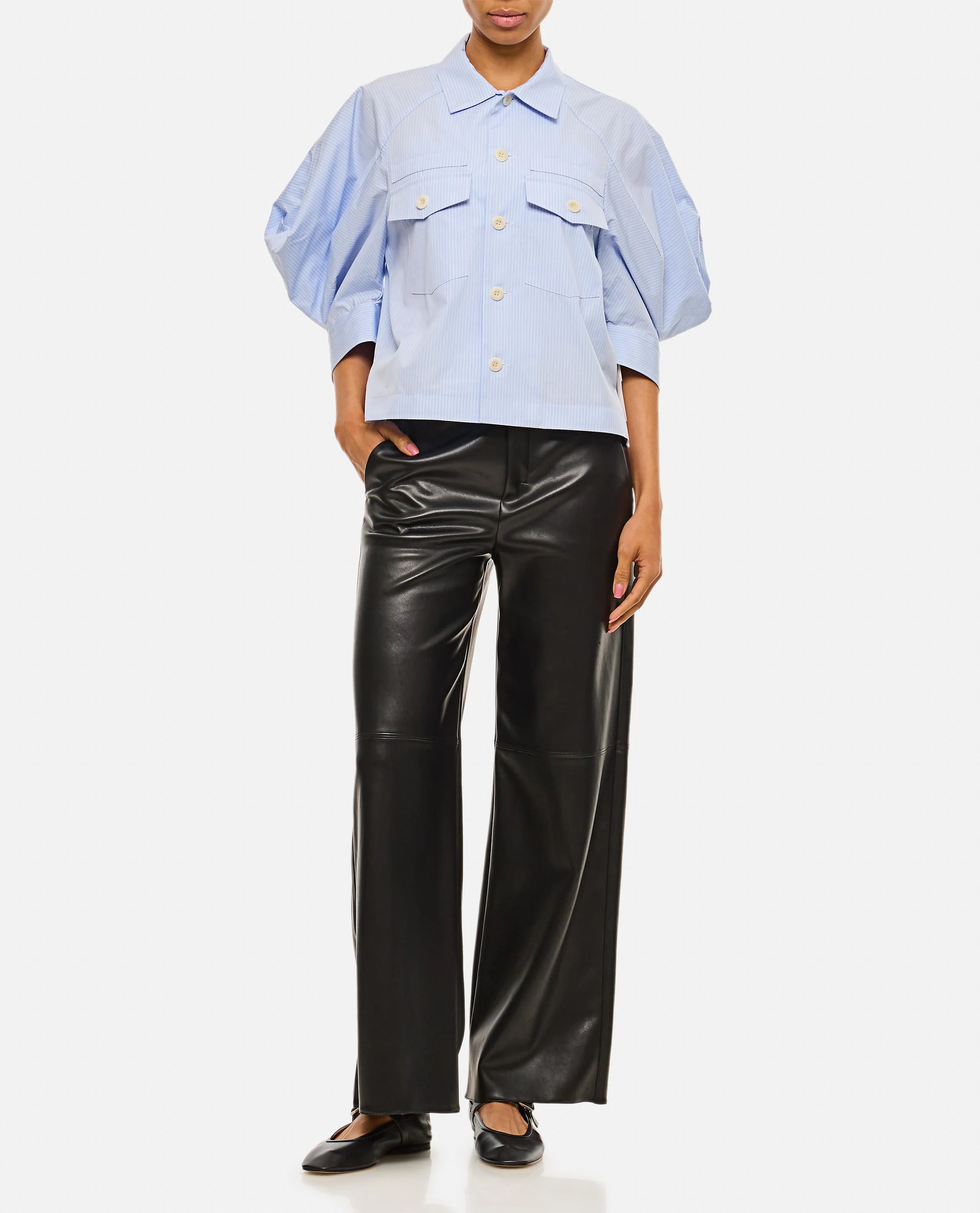 PANTALONI STORIA ECO PELLE - Image 2
