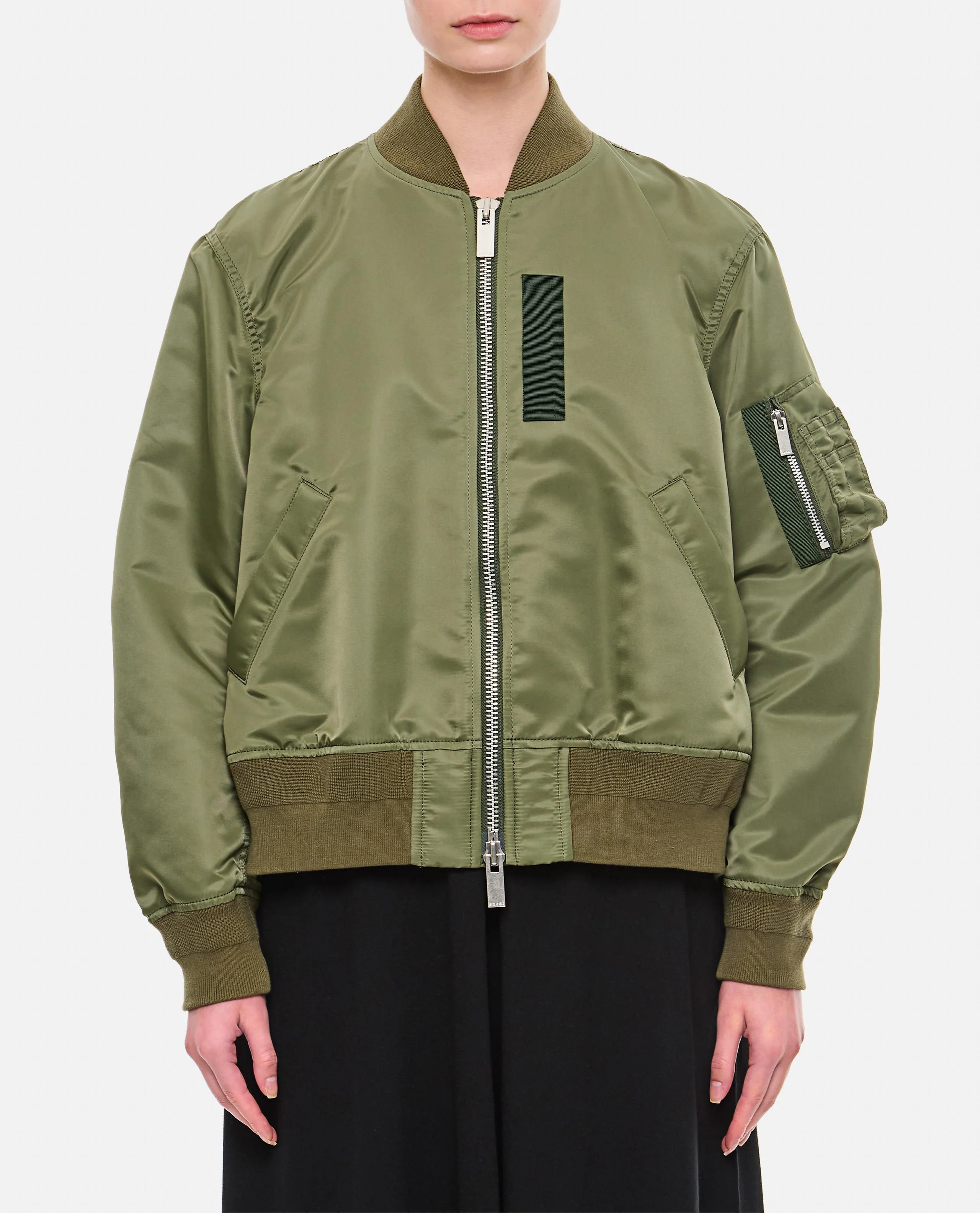 BOMBER IN NYLON