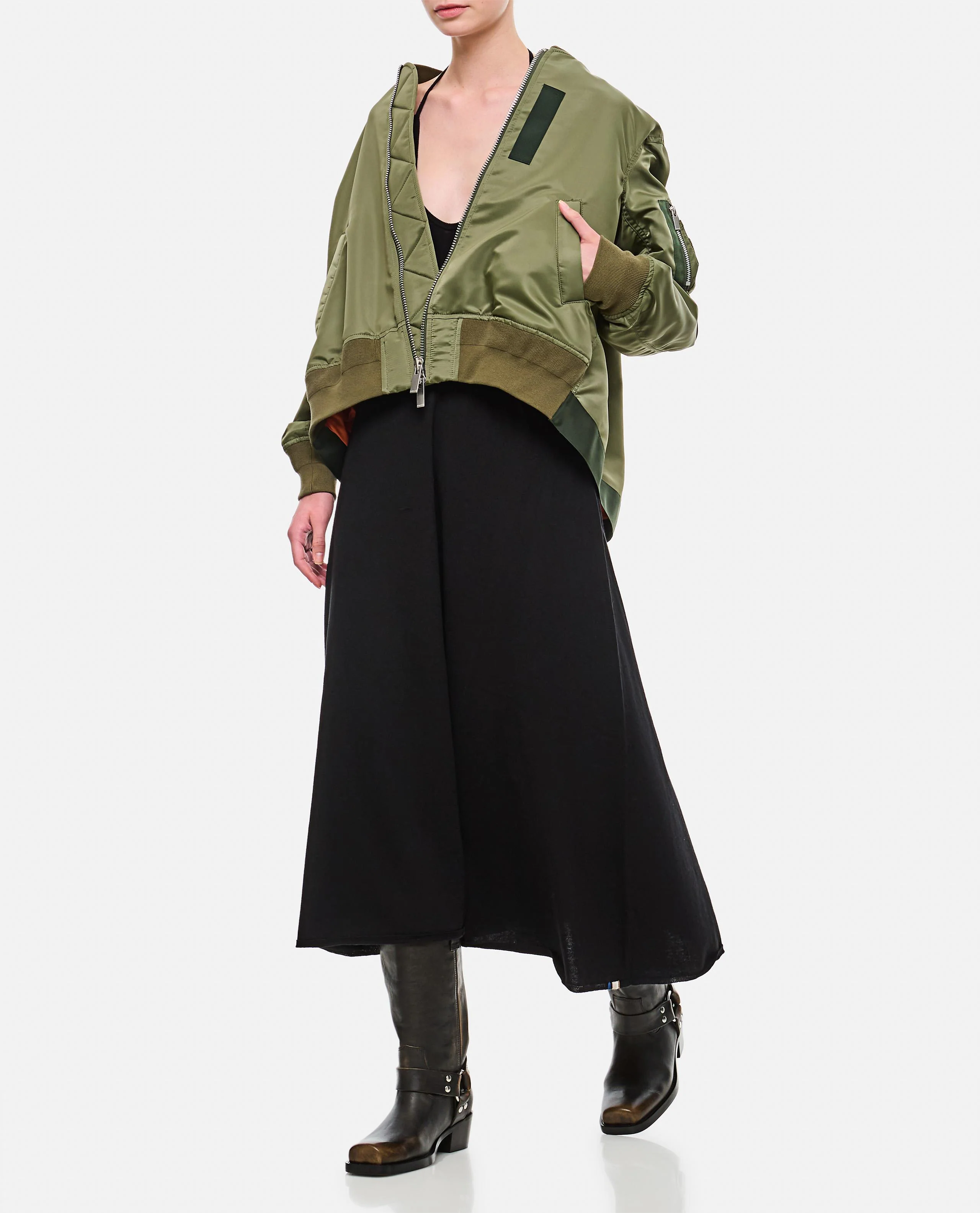 BOMBER IN NYLON - Image 2