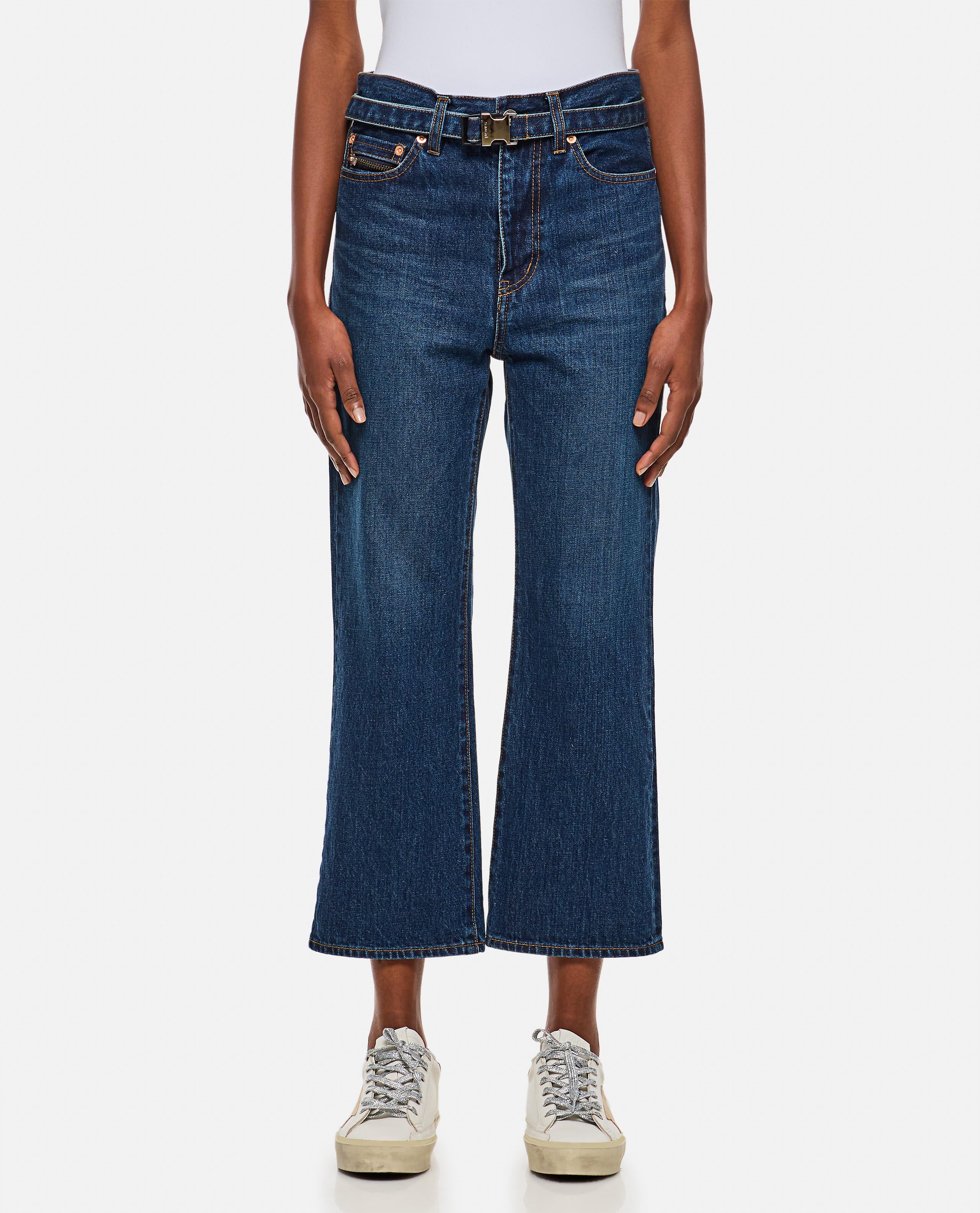 BOOT CUT DENIM PANTALONI