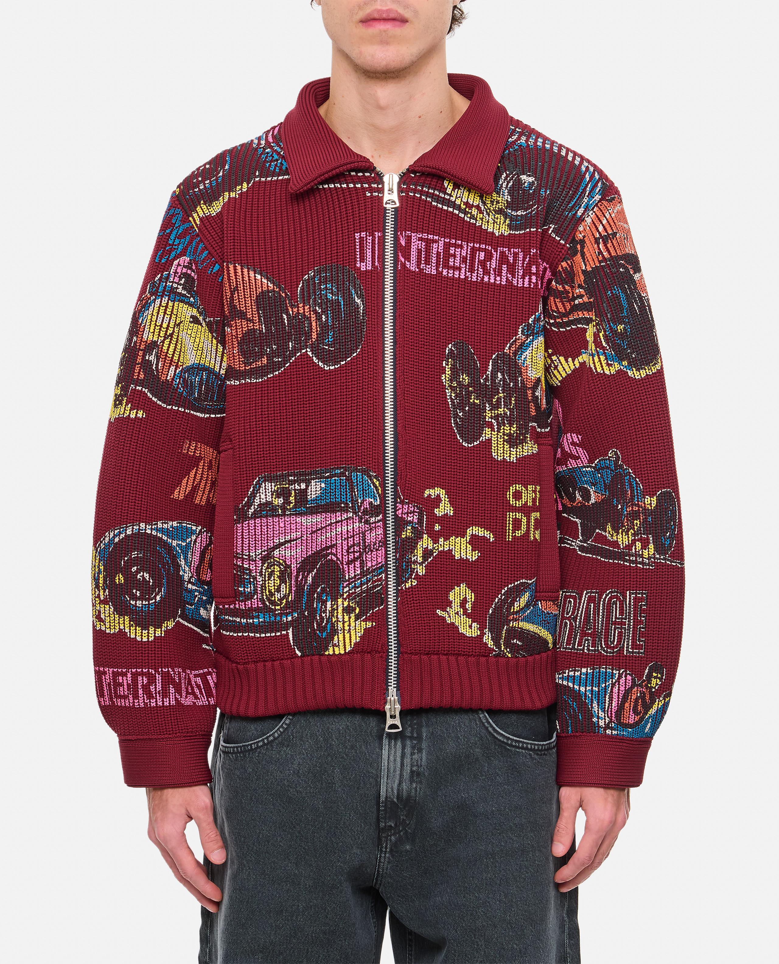 CARDIGAN BORDEAUX