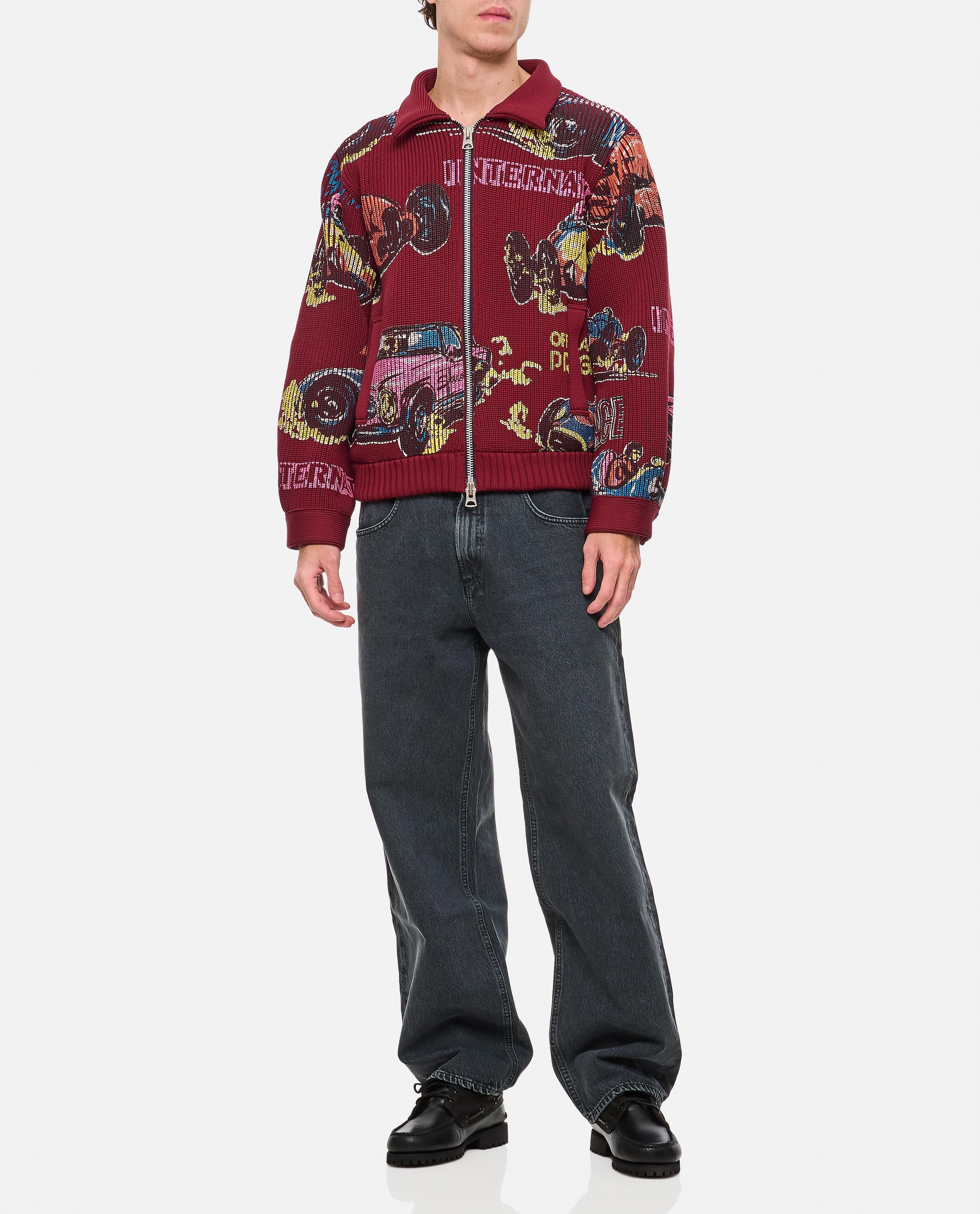 CARDIGAN BORDEAUX - Image 2