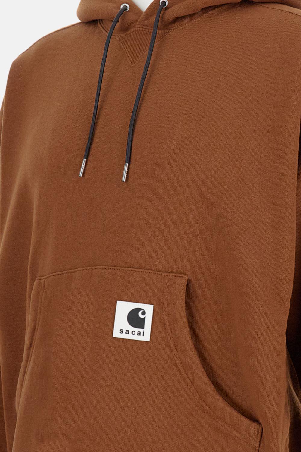 FELPA CON CAPPUCCIO SACAI X CARHARTT WIP - Image 3