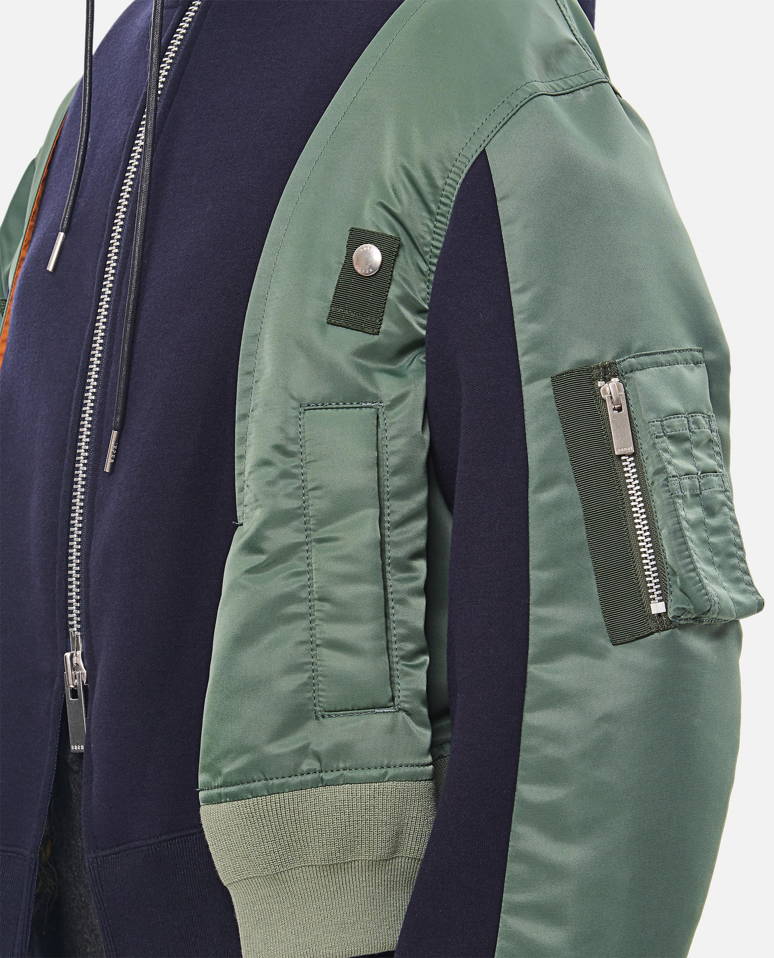 FELPA CON ZIP IN NYLON - Image 4