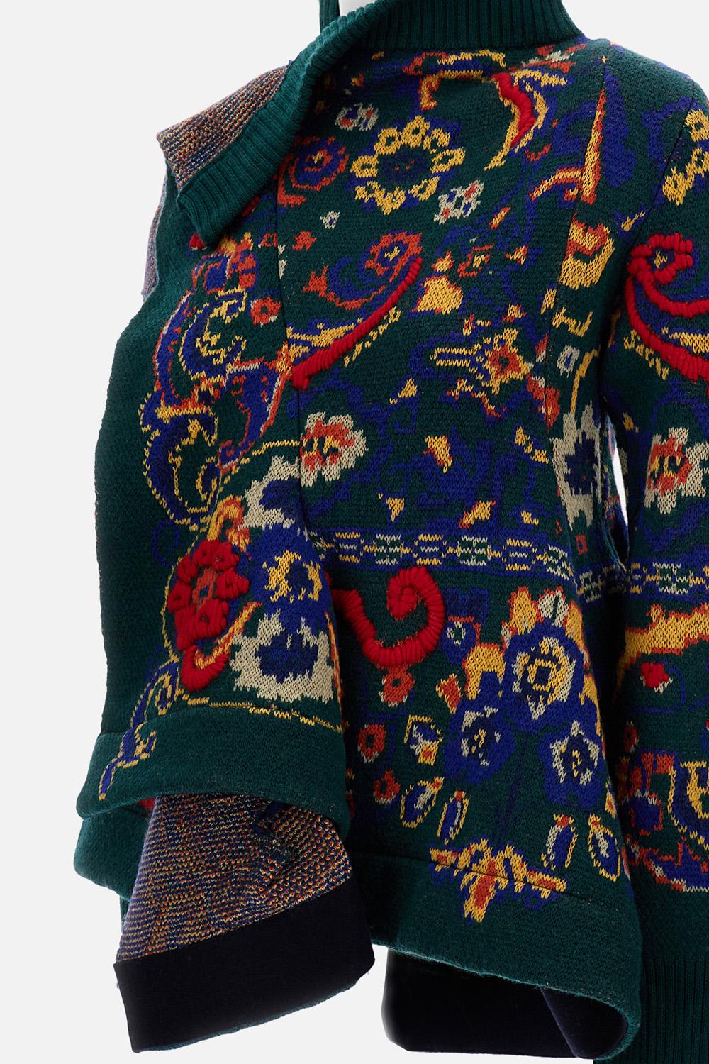 MAGLIA JACQUARD FLOREALE - Image 3
