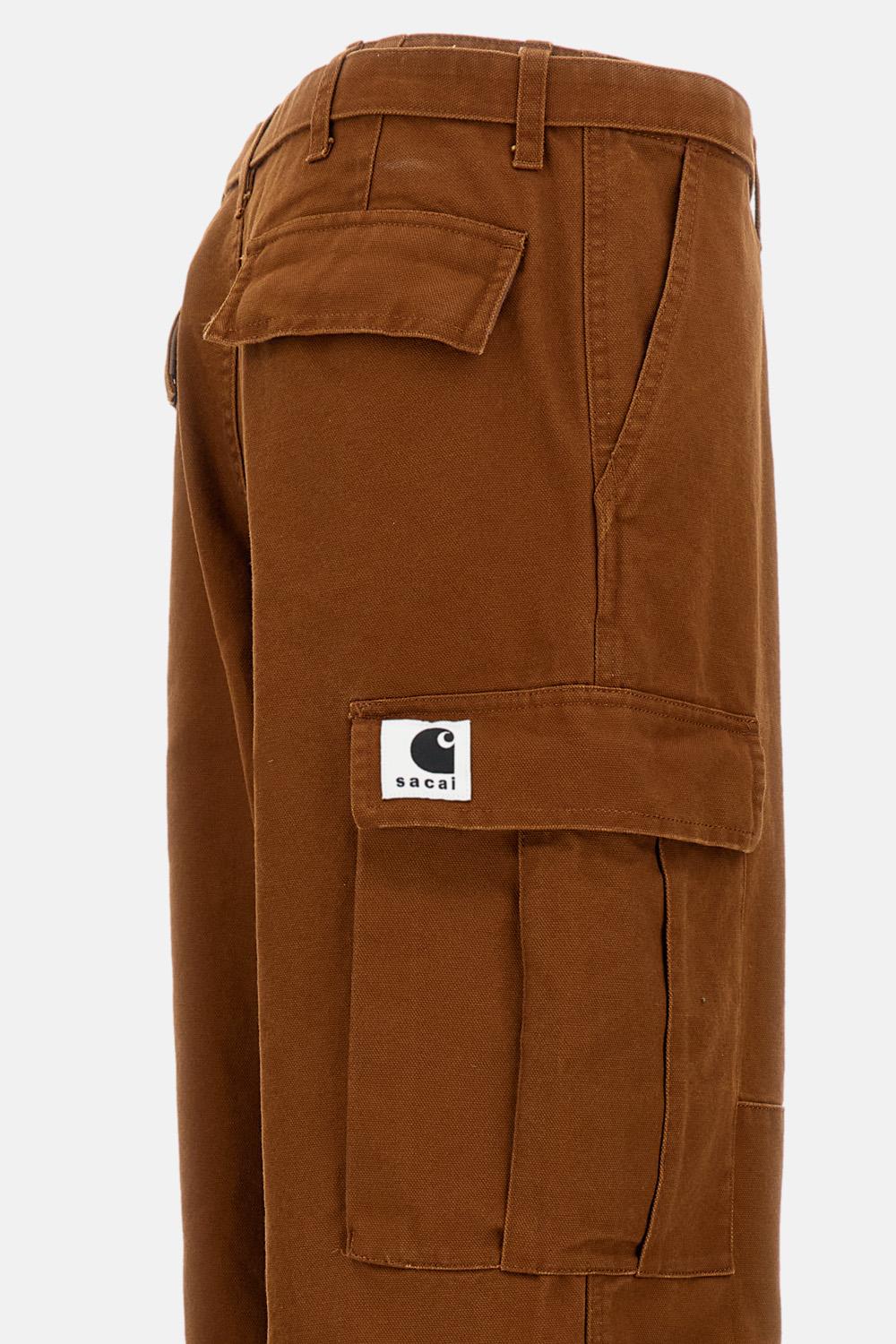 PANTALONI CARGO SACAI X CARHARTT WIP - Image 3