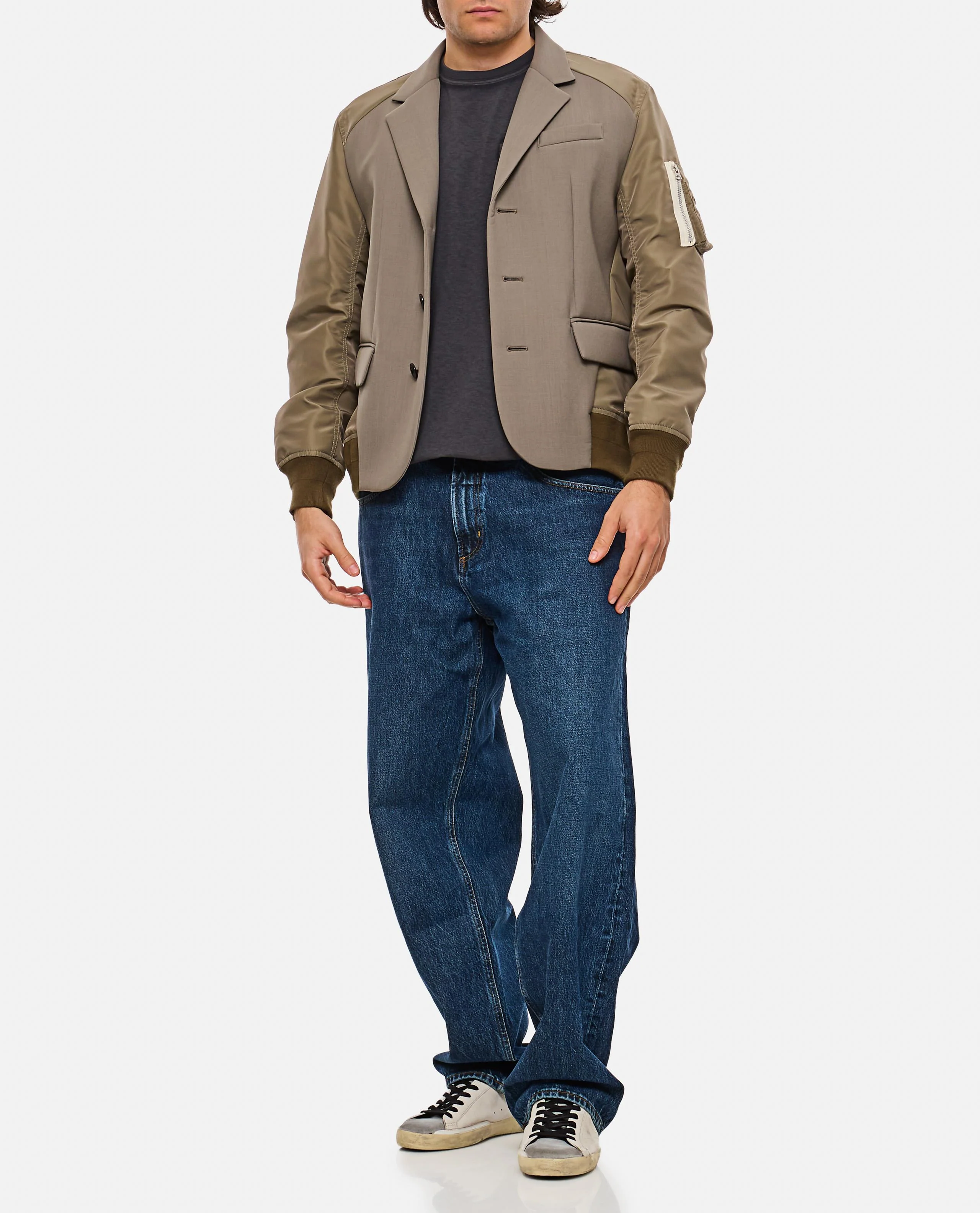 SUITING BONDING MIX JACKET - Image 2