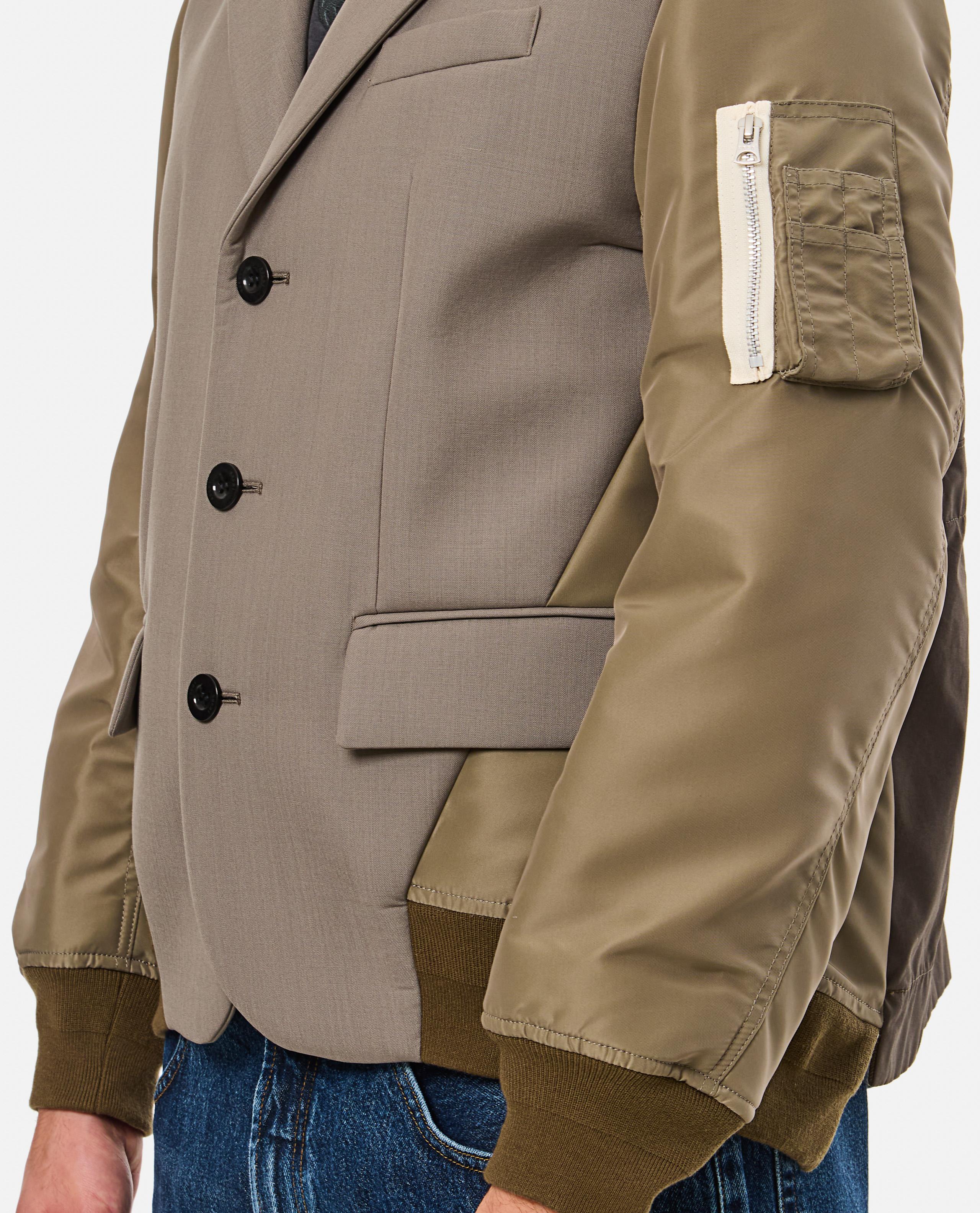 SUITING BONDING MIX JACKET - Image 4
