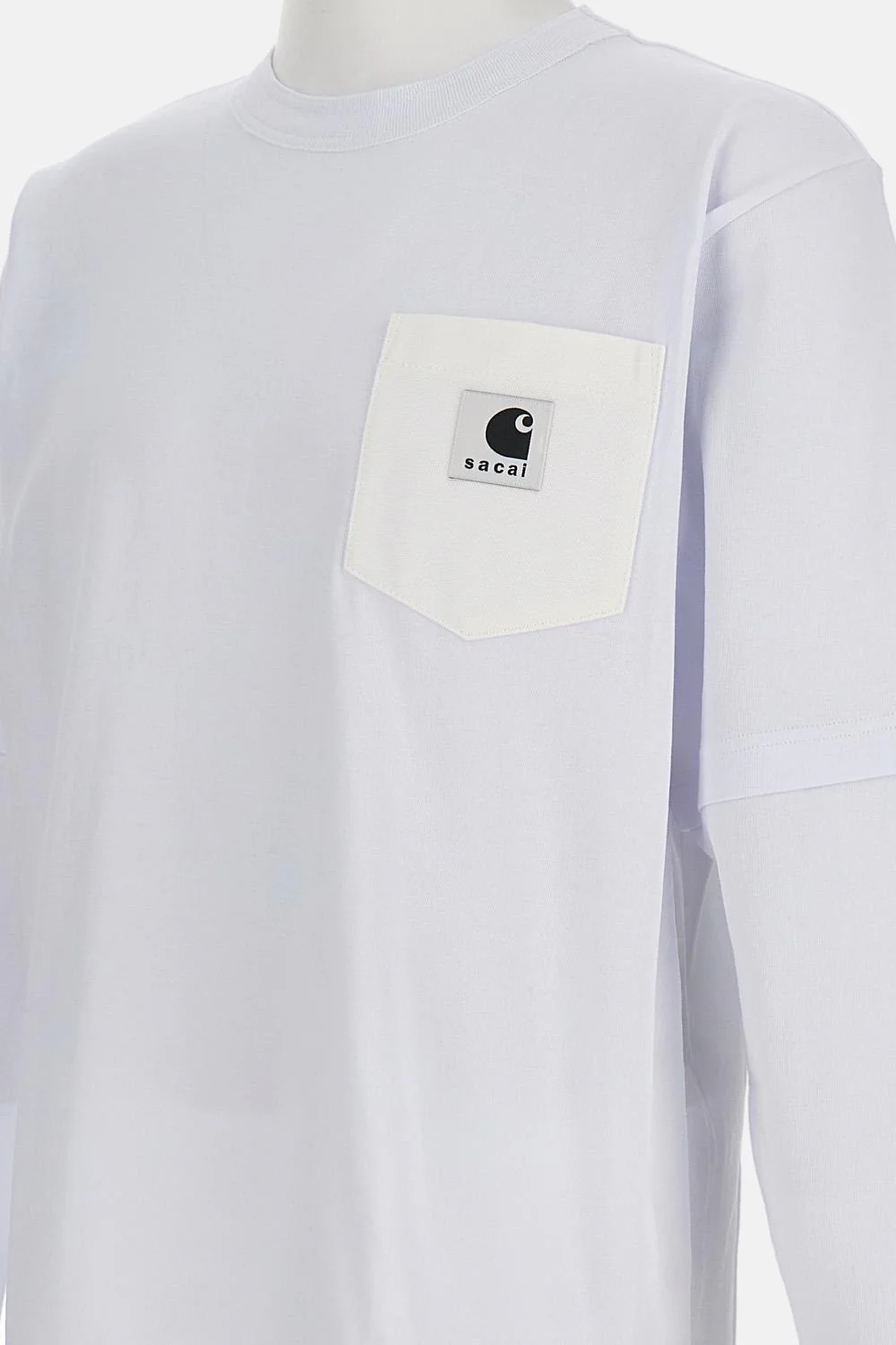 T-SHIRT MANICHE LUNGHE SACAI X CARHARTT WIP - Image 2