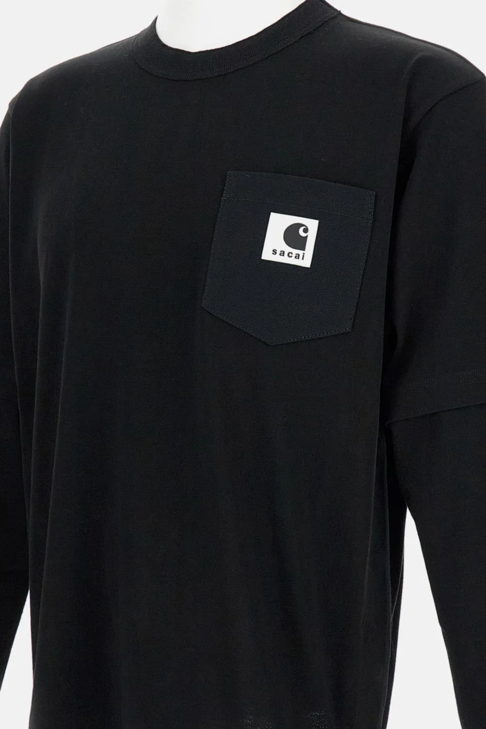 T-SHIRT MANICHE LUNGHE SACAI X CARHARTT WIP - Image 3