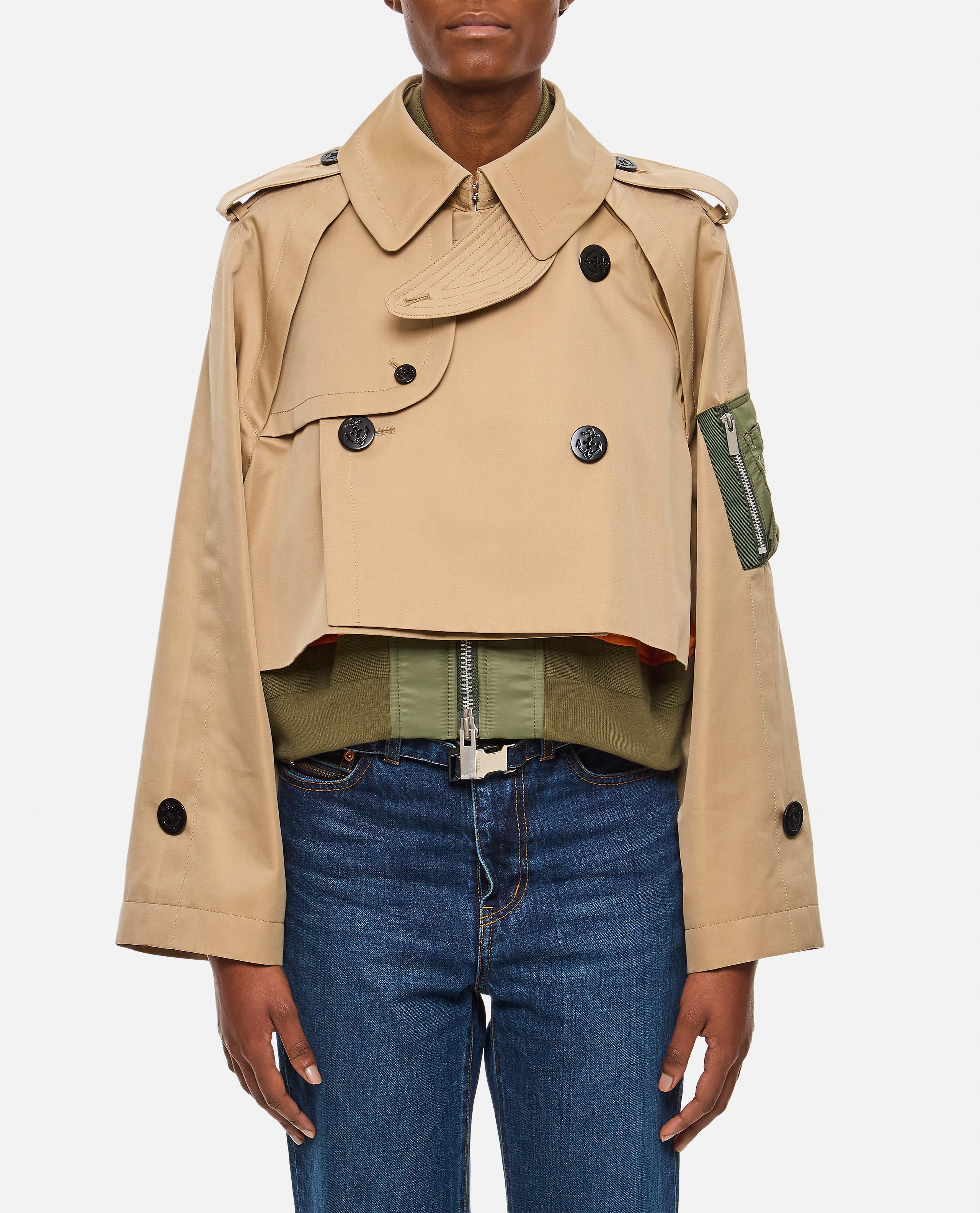 TRENCH CORTO