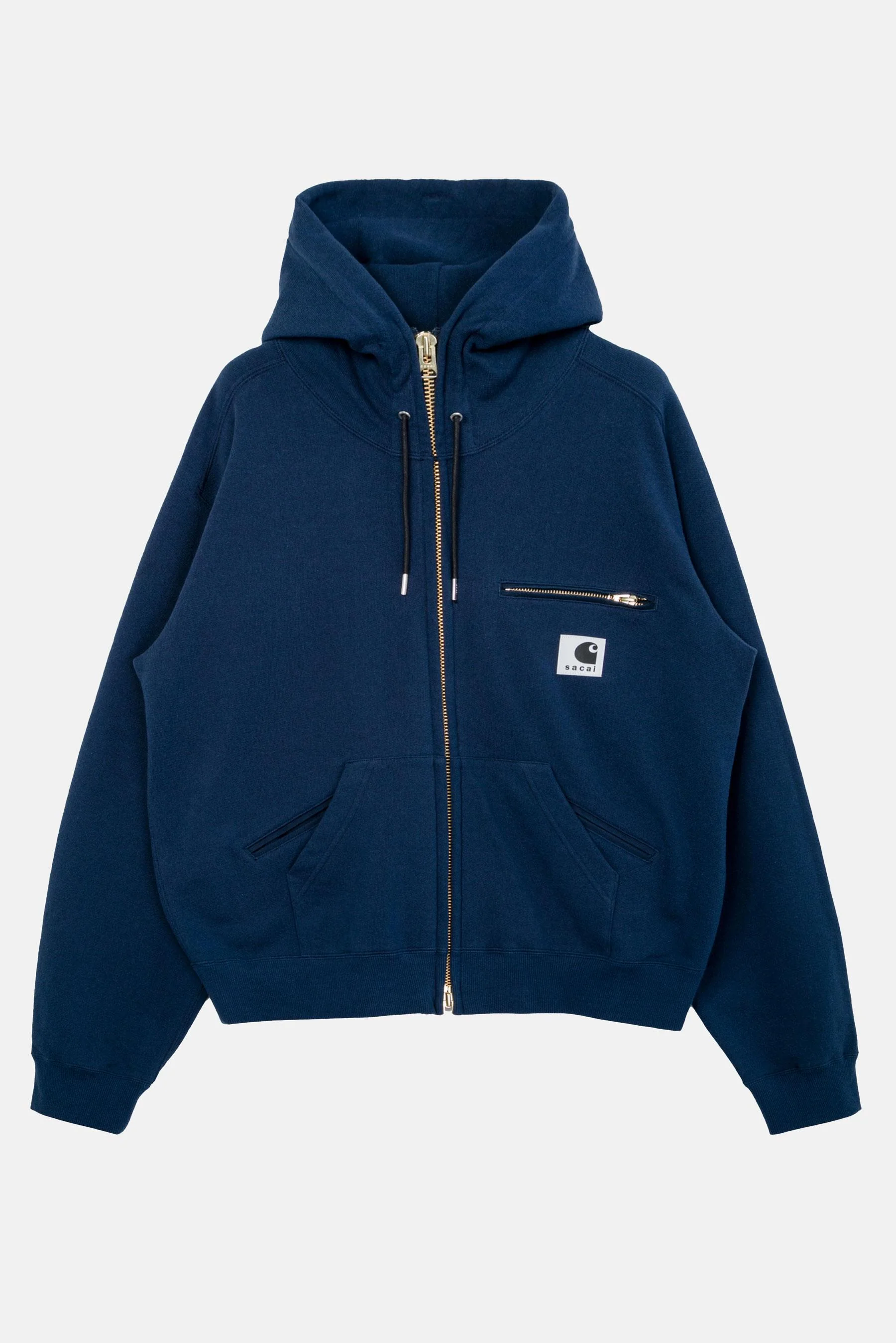 SACAI X CARHARTT FELPA CON CAPPUCCIO