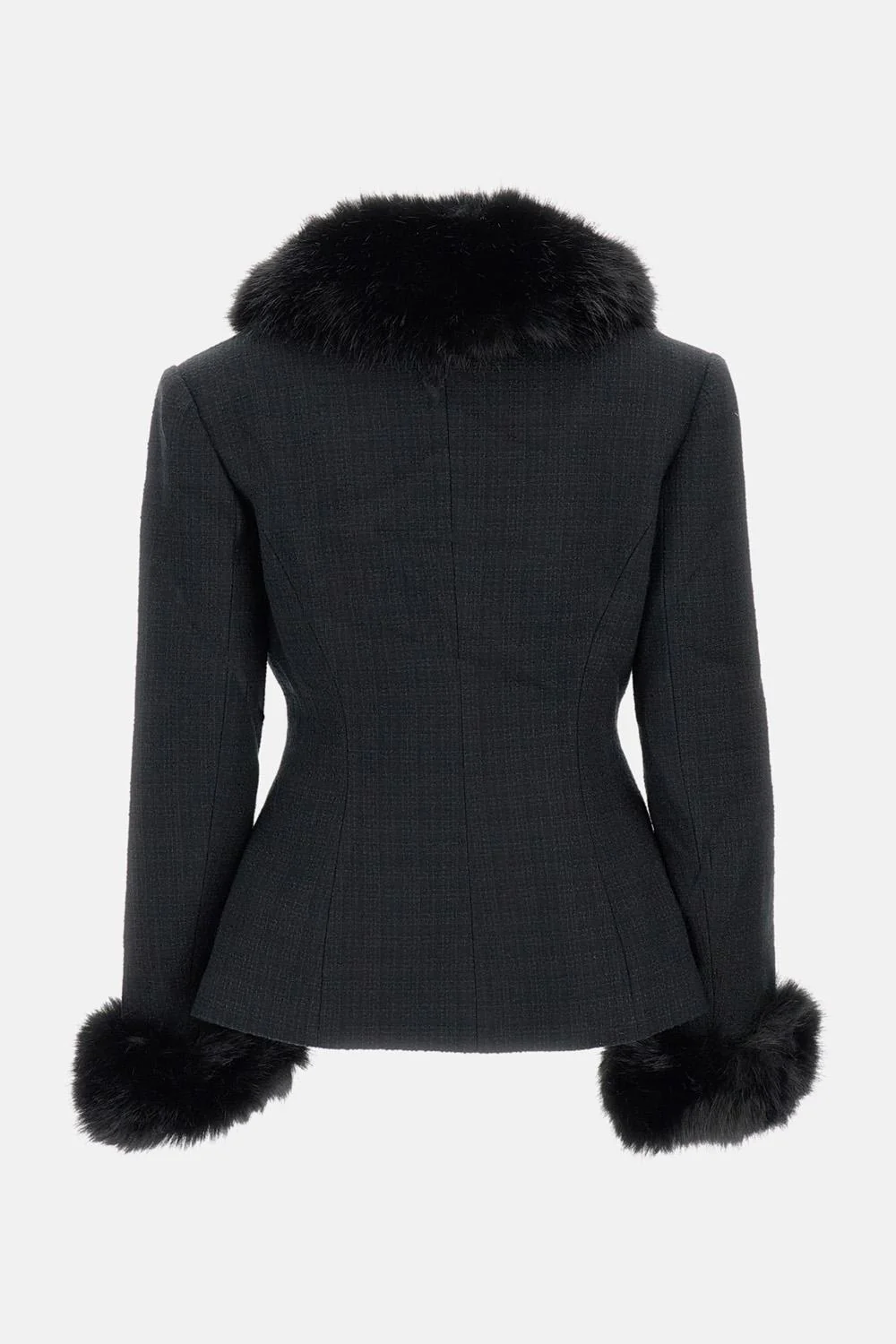 GIACCA IN PELLICCIA BOUCLE' - Image 2
