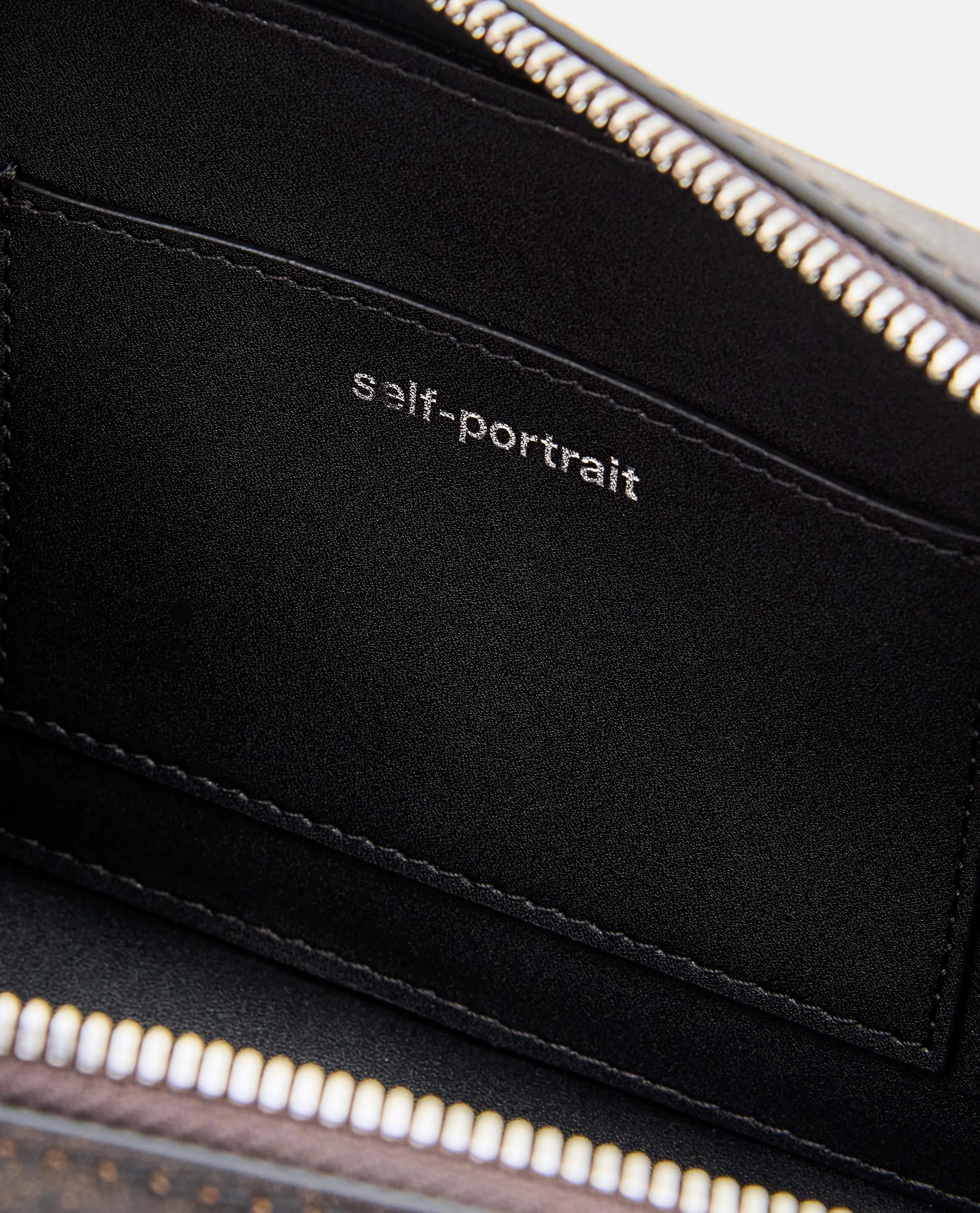 MINI TOTE BAG IN PELLE NERA - Image 3