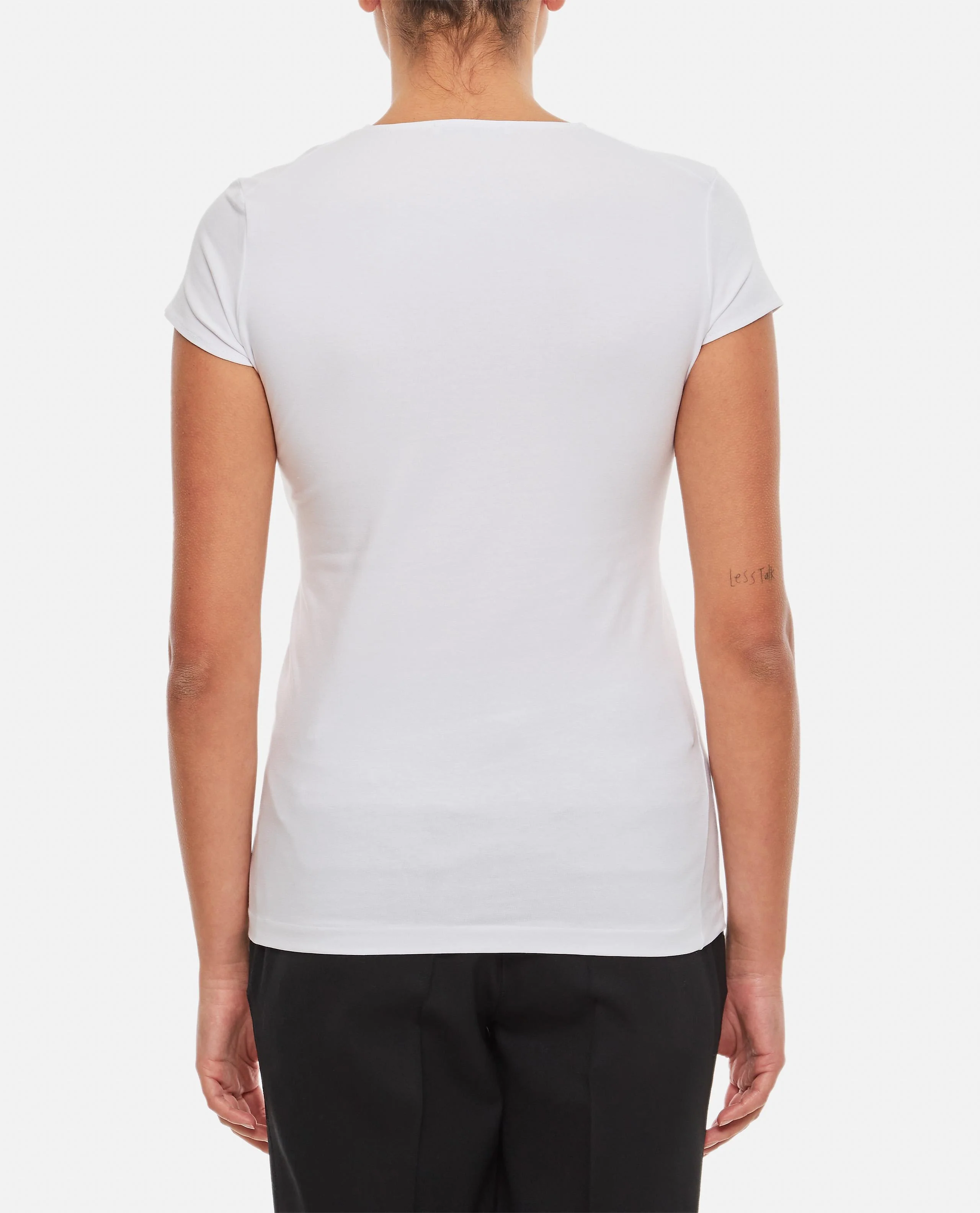 T-SHIRT BIANCA GIROCOLLO - Image 2