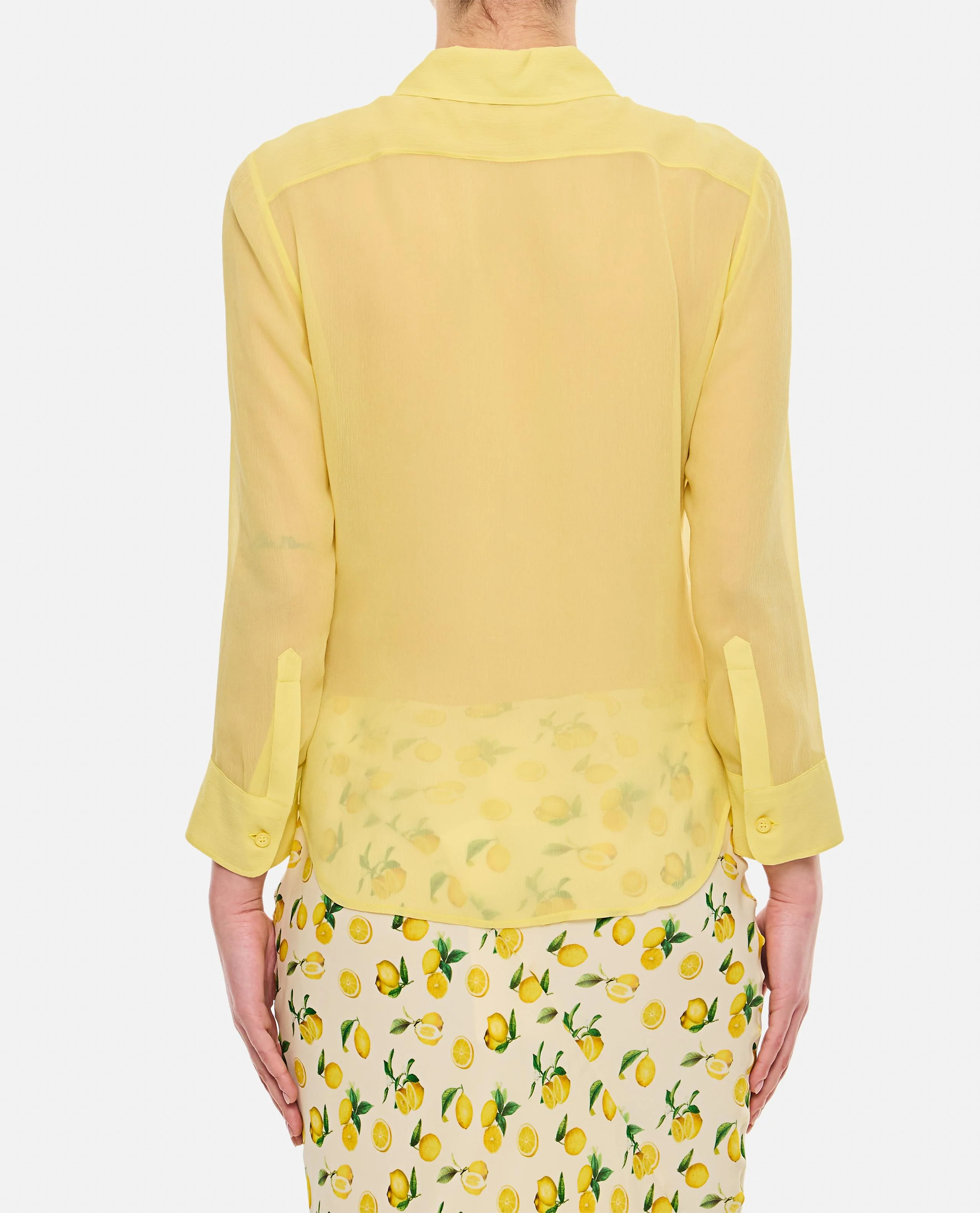 CAMICIA SLIM CON RUCHES - Image 3