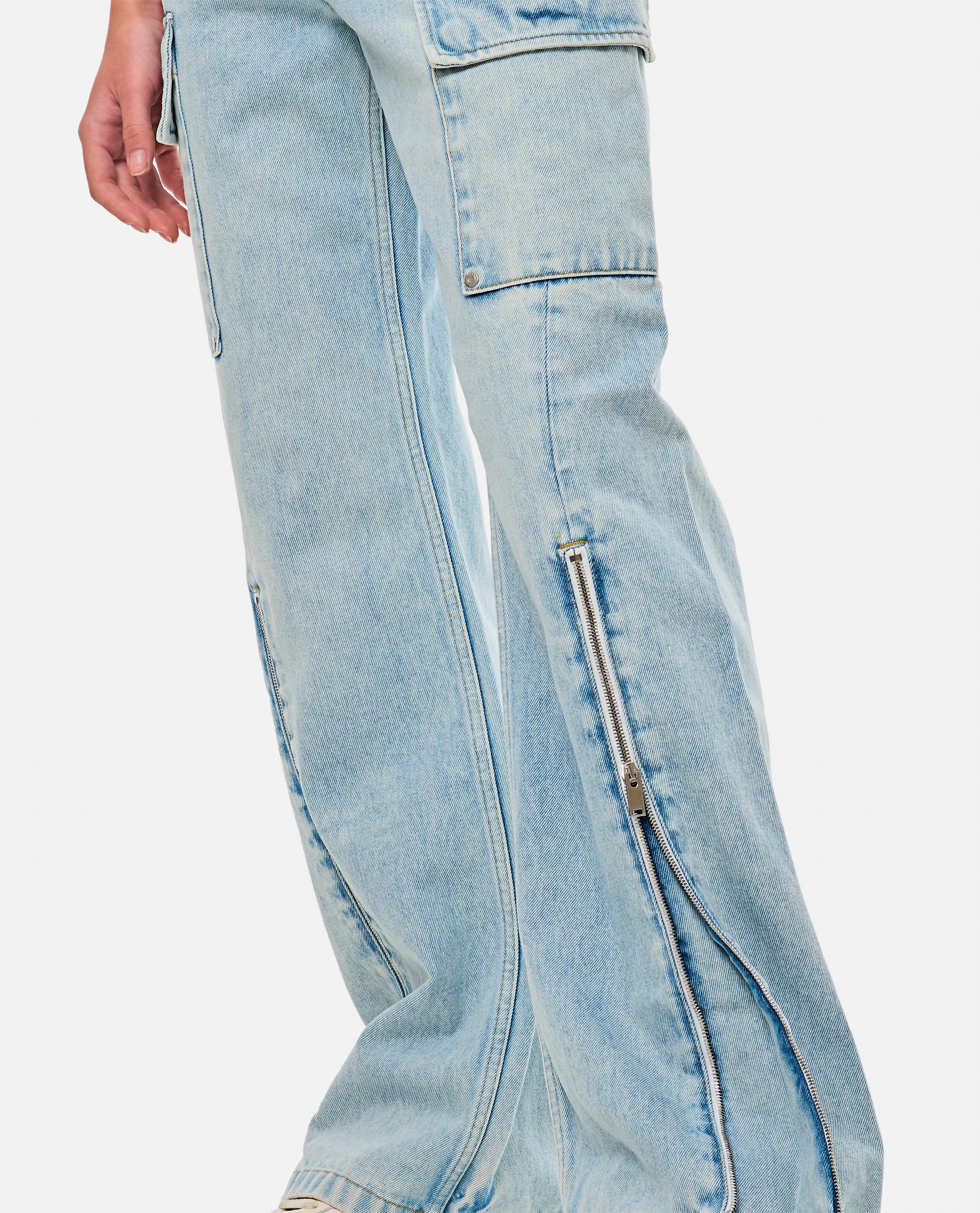 DENIM CARGO CON ZIP SUL DAVANTI - Image 4