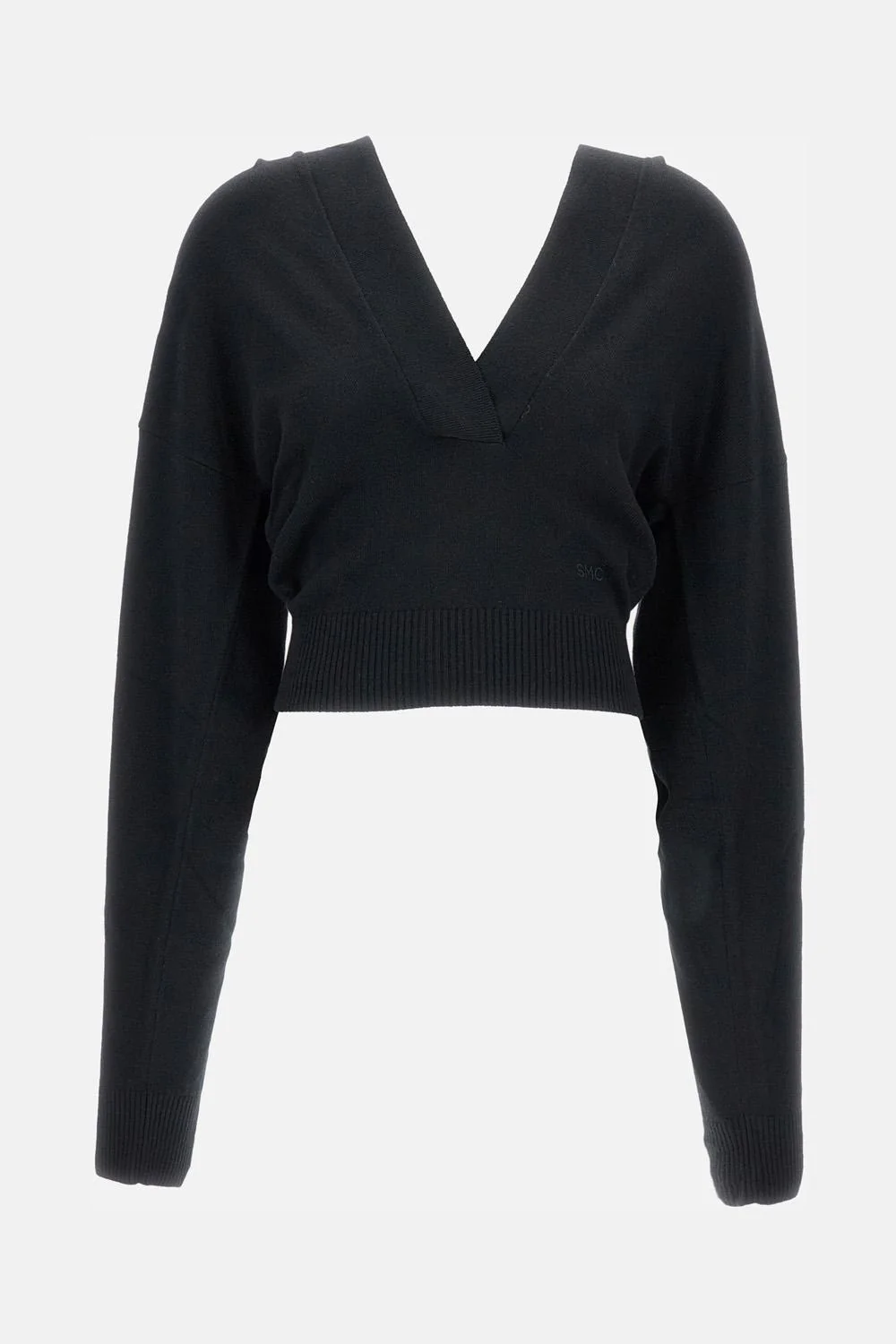 FELPA CON CAPPUCCIO IN MAGLIA MORBIDA