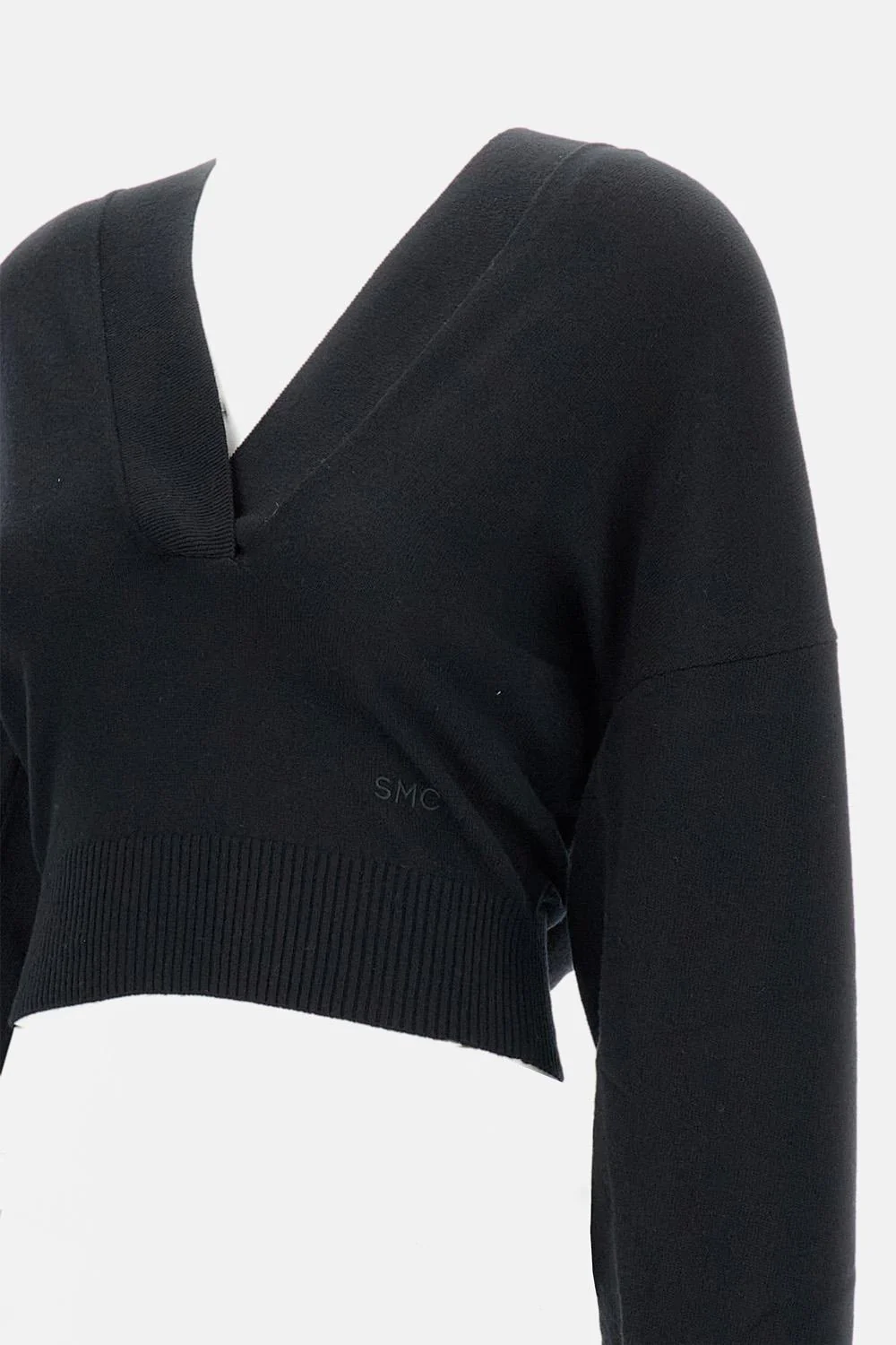 FELPA CON CAPPUCCIO IN MAGLIA MORBIDA - Image 3
