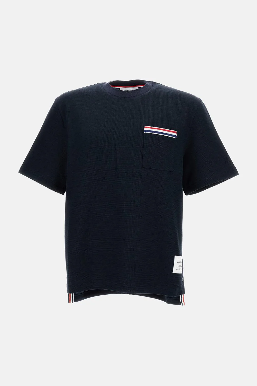 T-SHIRT A MANICHE CORTE CON TASCHINO