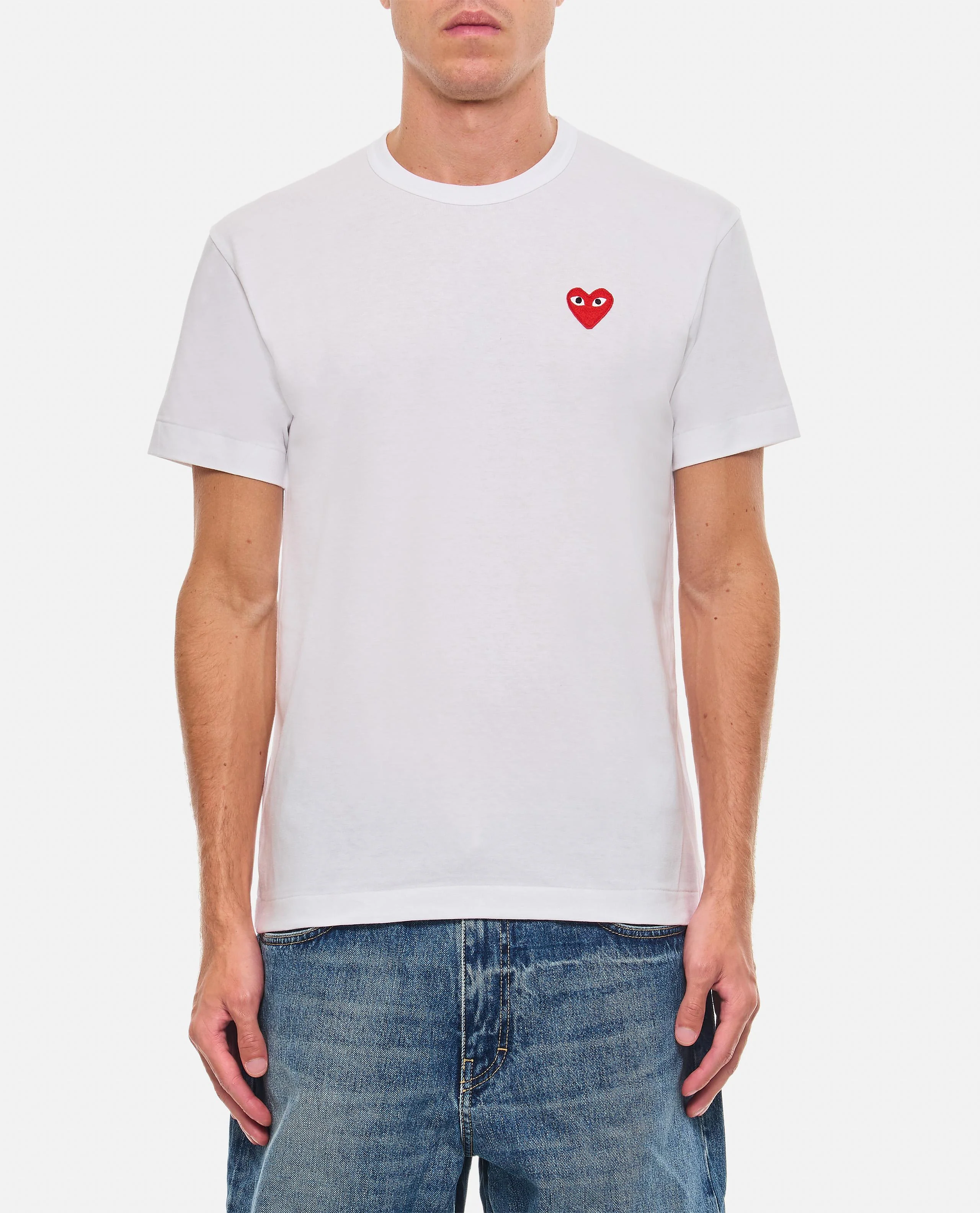 T-SHIRT BIANCA CON LOGO