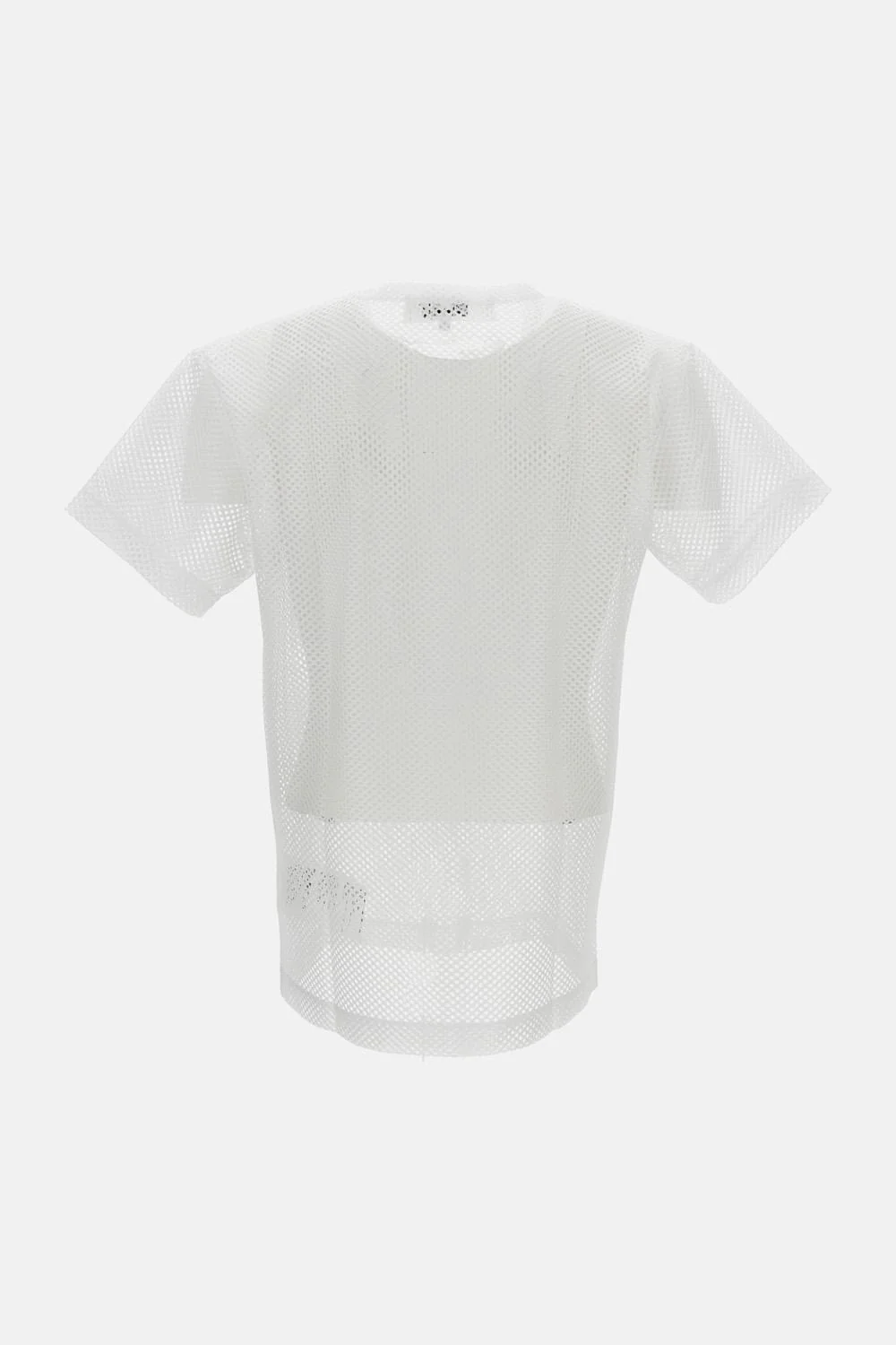 T-SHIRT IN RETE EMBLEM CUORE ROSSO - Image 2