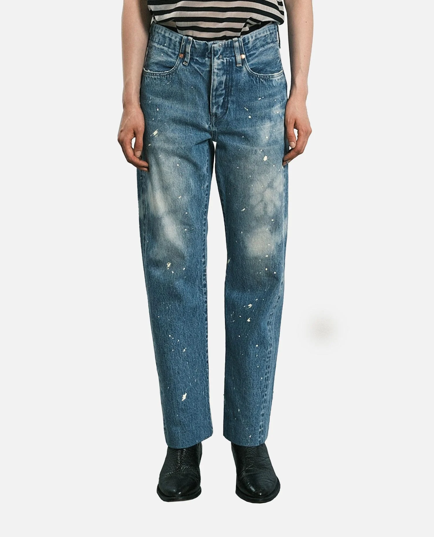 STRAIGHT JEAN TROUSERS