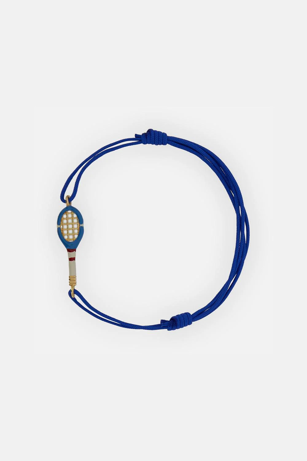 TENNIS BLUE CORD BRACELET - Image 2