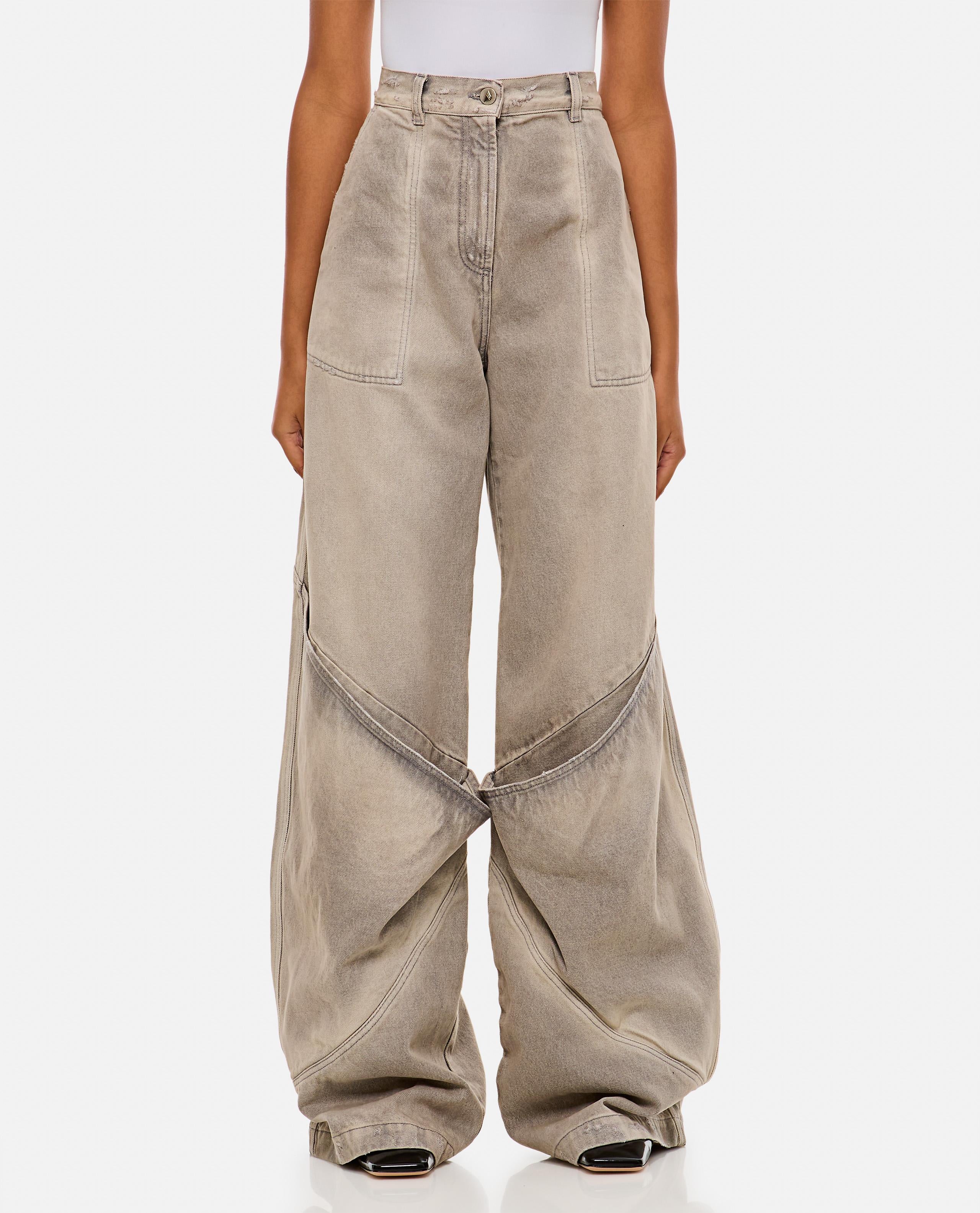 OVERSIZE DENIM PANTALONI