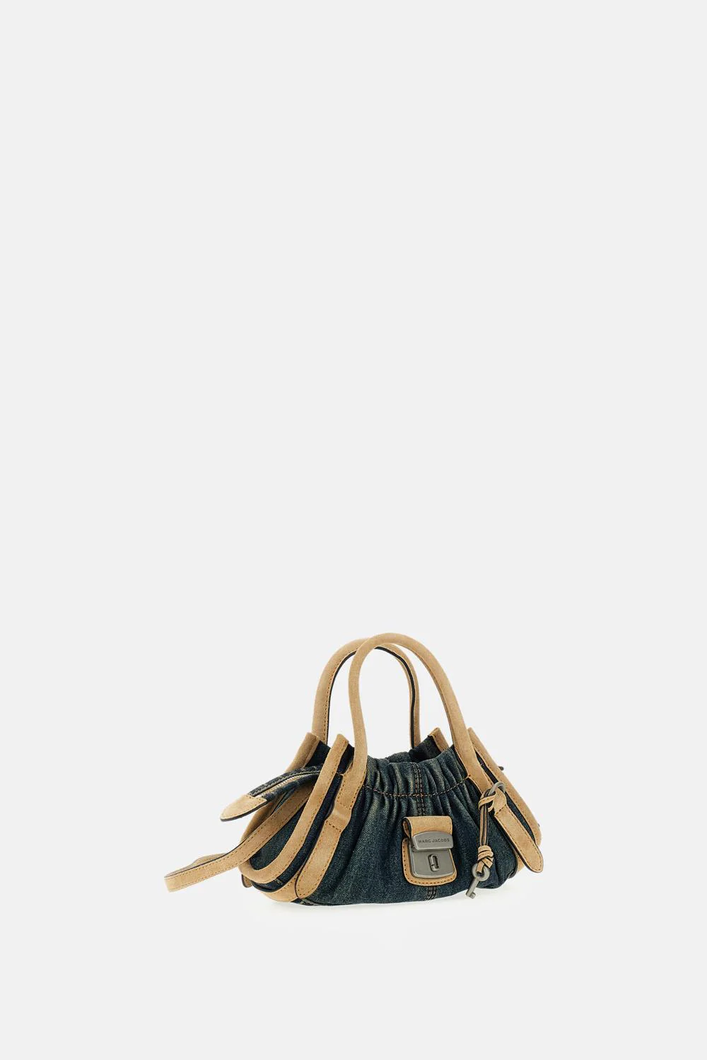 THE DENIM SUEDE CRISTINA SMALL SATCHEL - Image 2