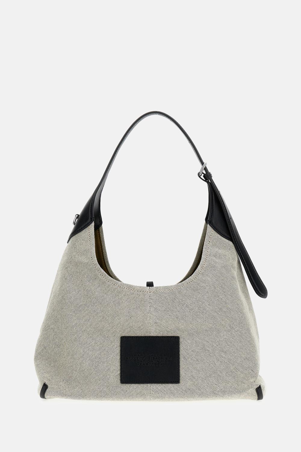 THE LEATHER-TRIM CANVAS BELTED SACK BAG - Image 3