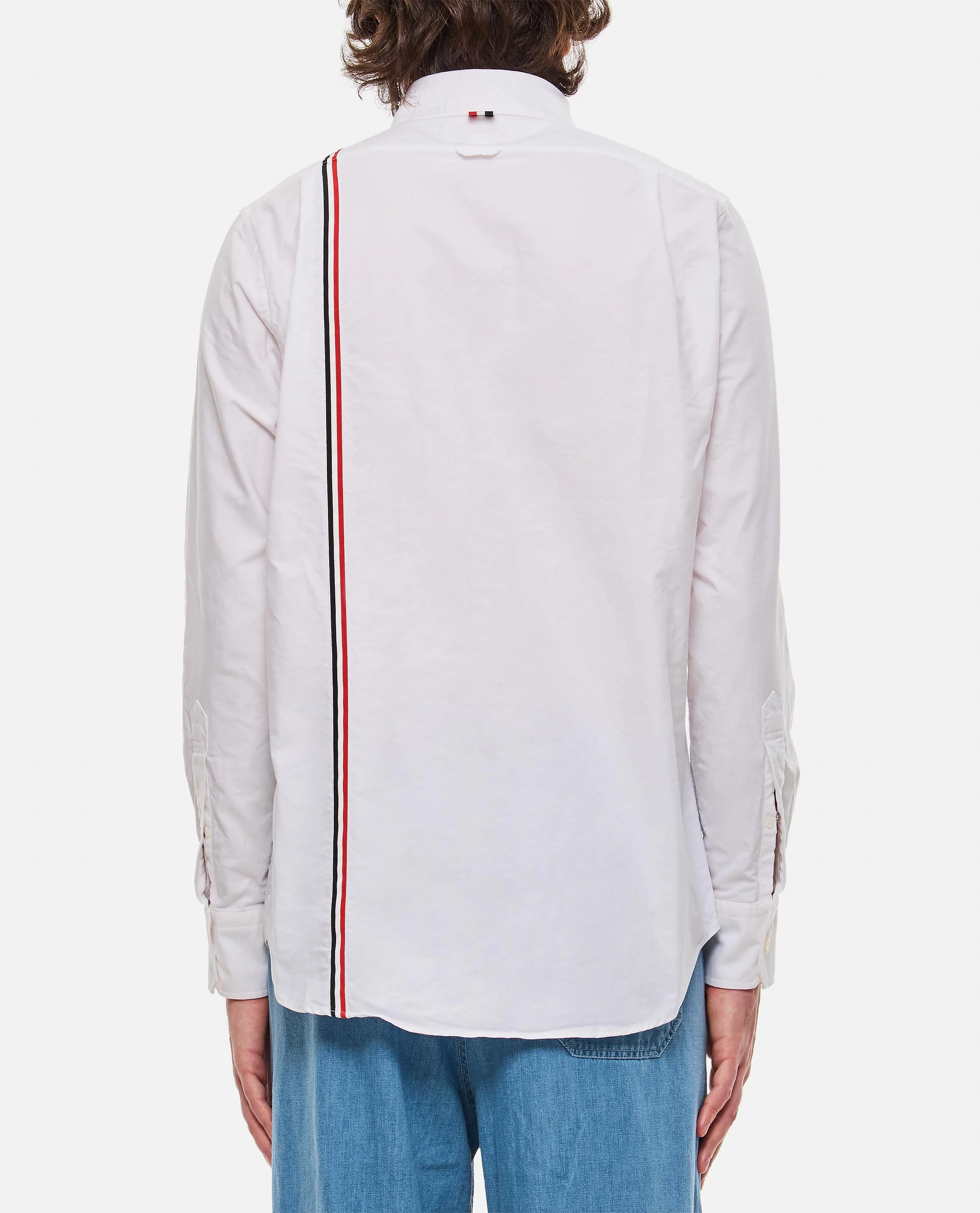 CAMICIA BUTTON DOWN CON RIGHE - Image 3
